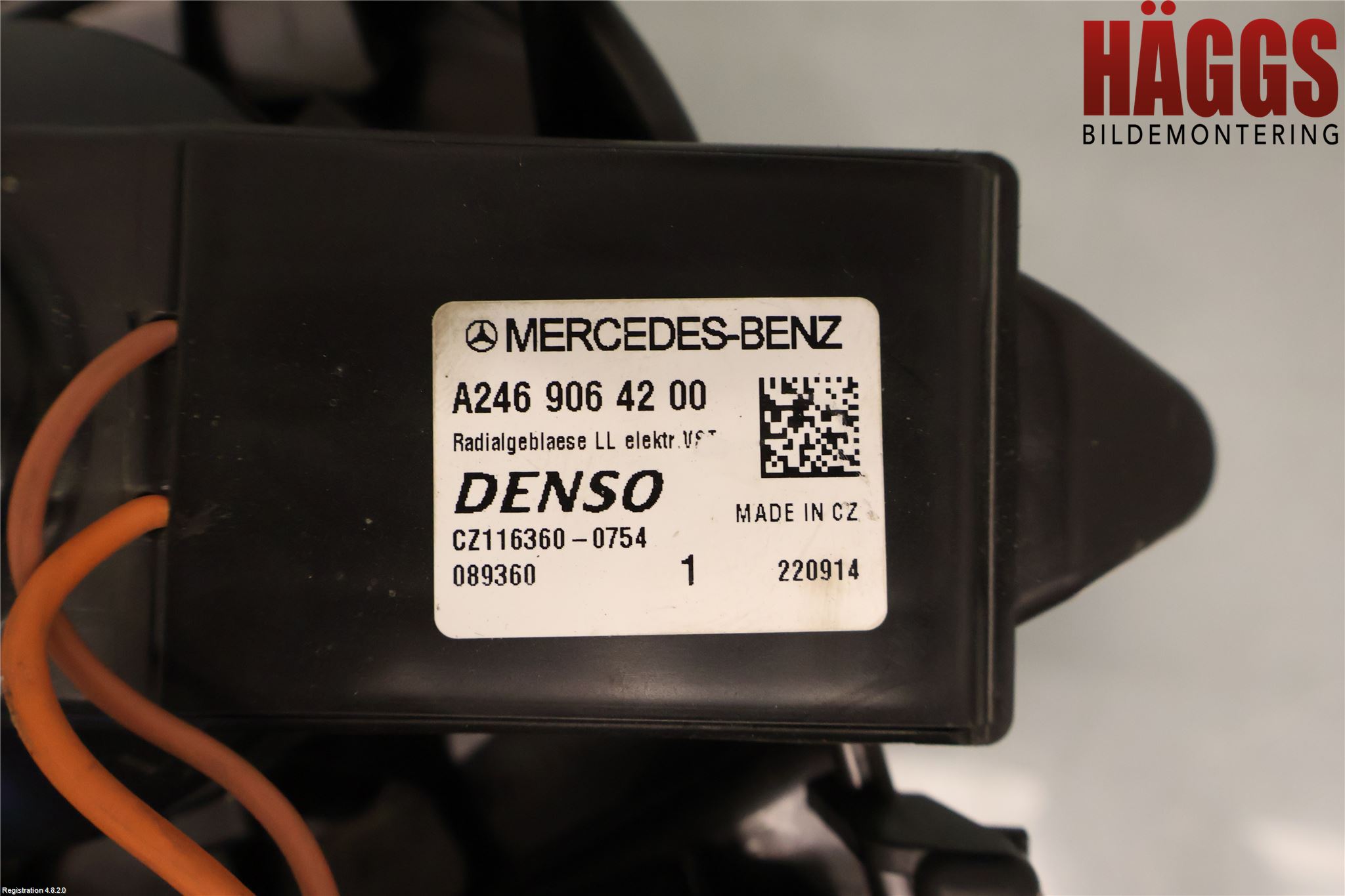 Mercedes-Benz MB A-KLASS (W176) 13-18 Ac Värmefläkt