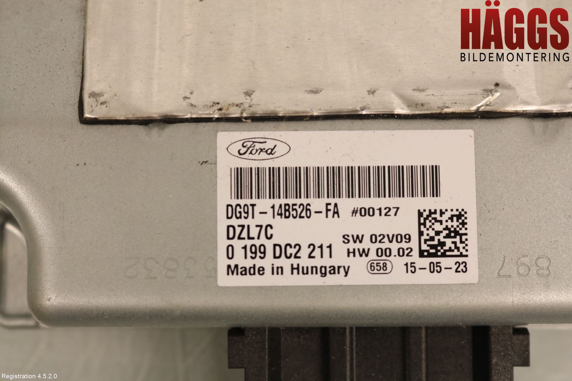 Ford MONDEO 15-22 Styrenhet Start/Stopp
