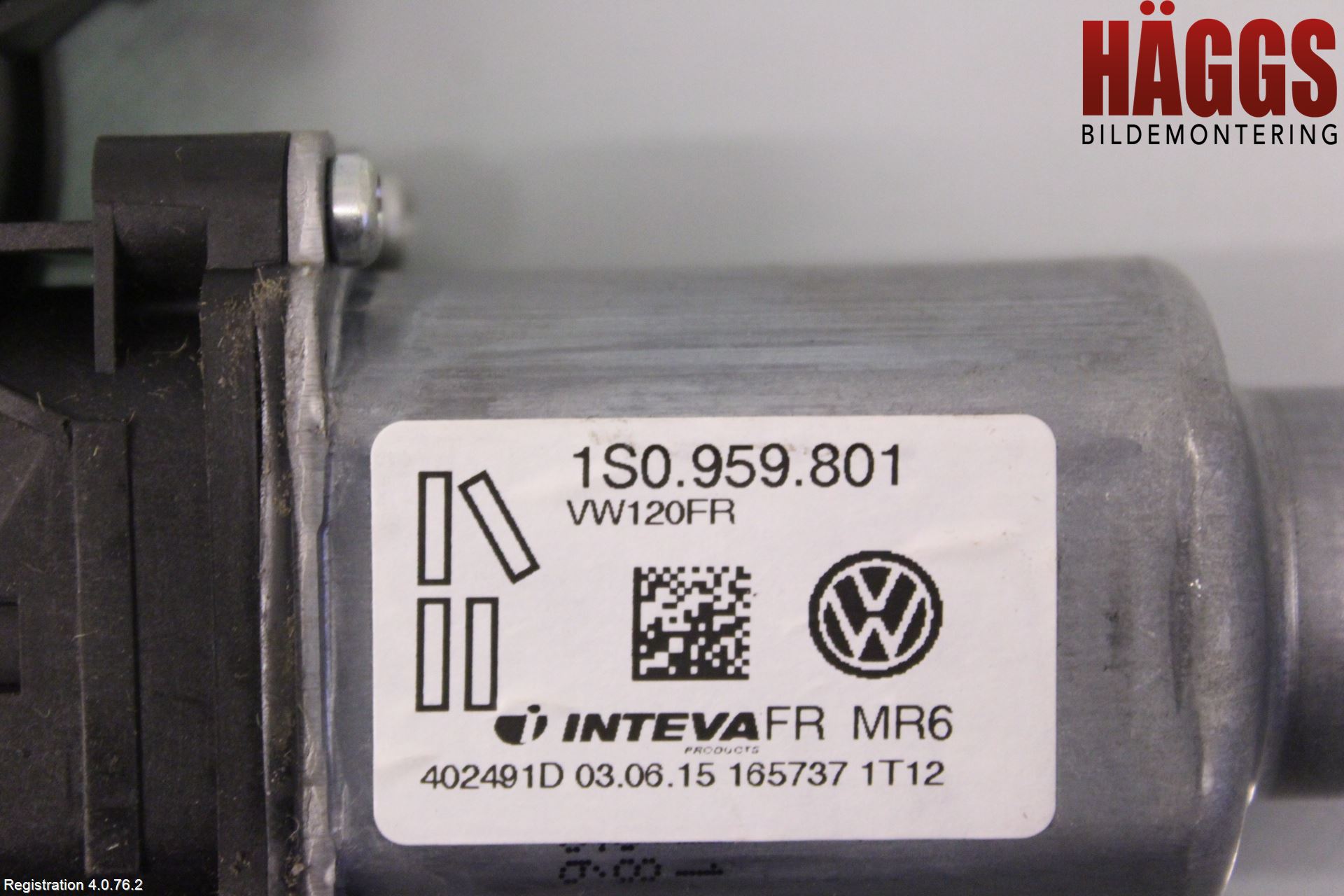 Volkswagen VW UP! / E-UP! Fönsterhissmotor