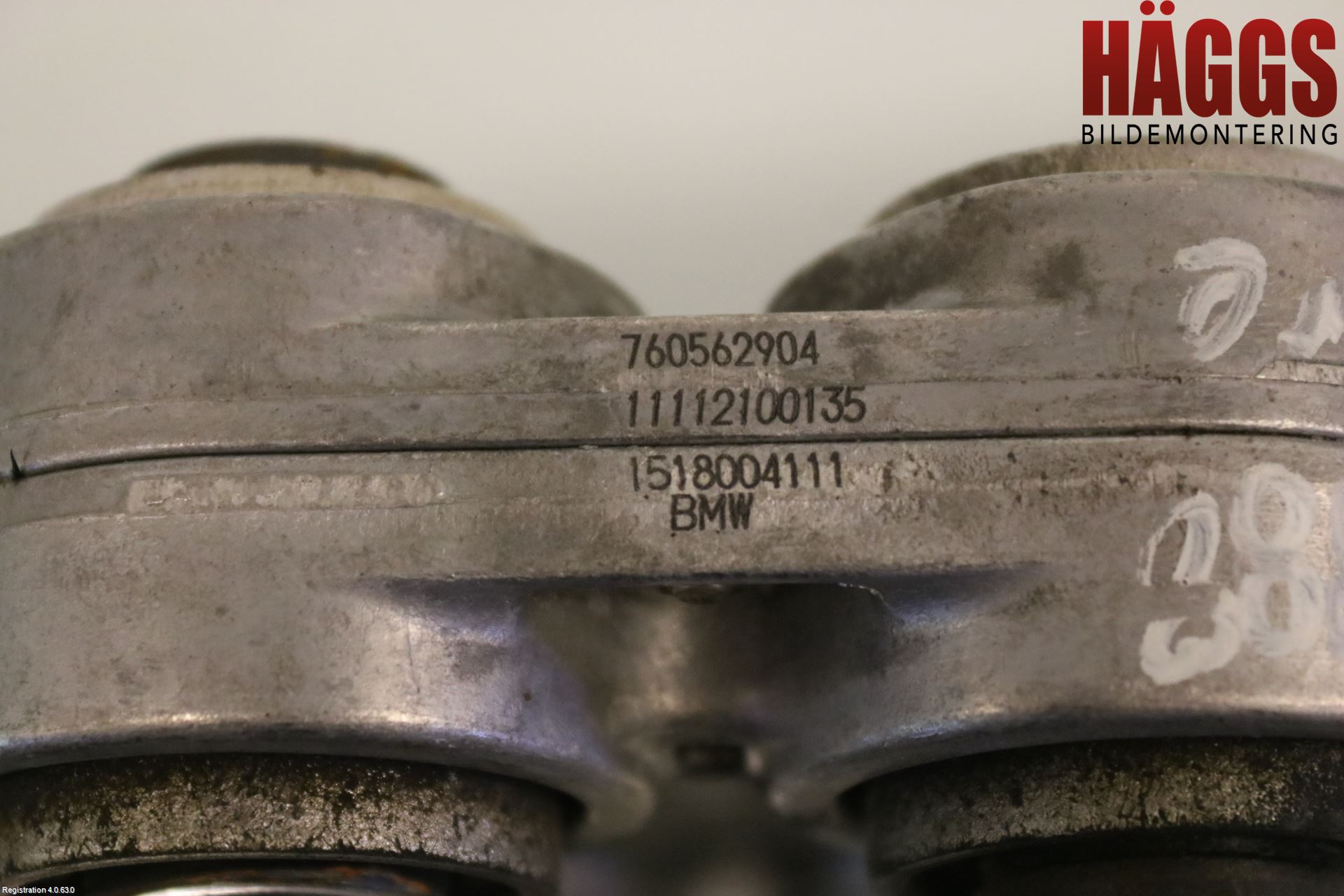 BMW 5 F10/F11/F18 09-17 Medbringare Fram