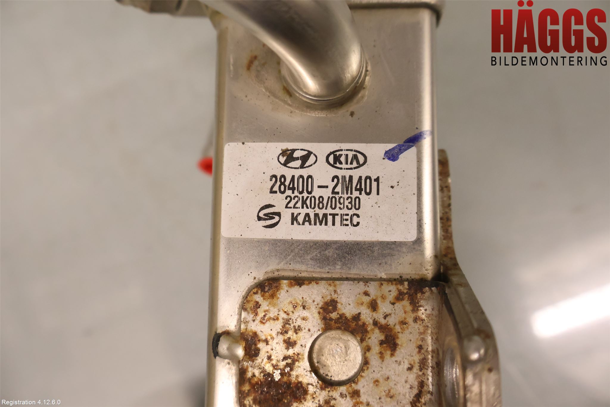 Hyundai TUCSON 05- Avgaskylare