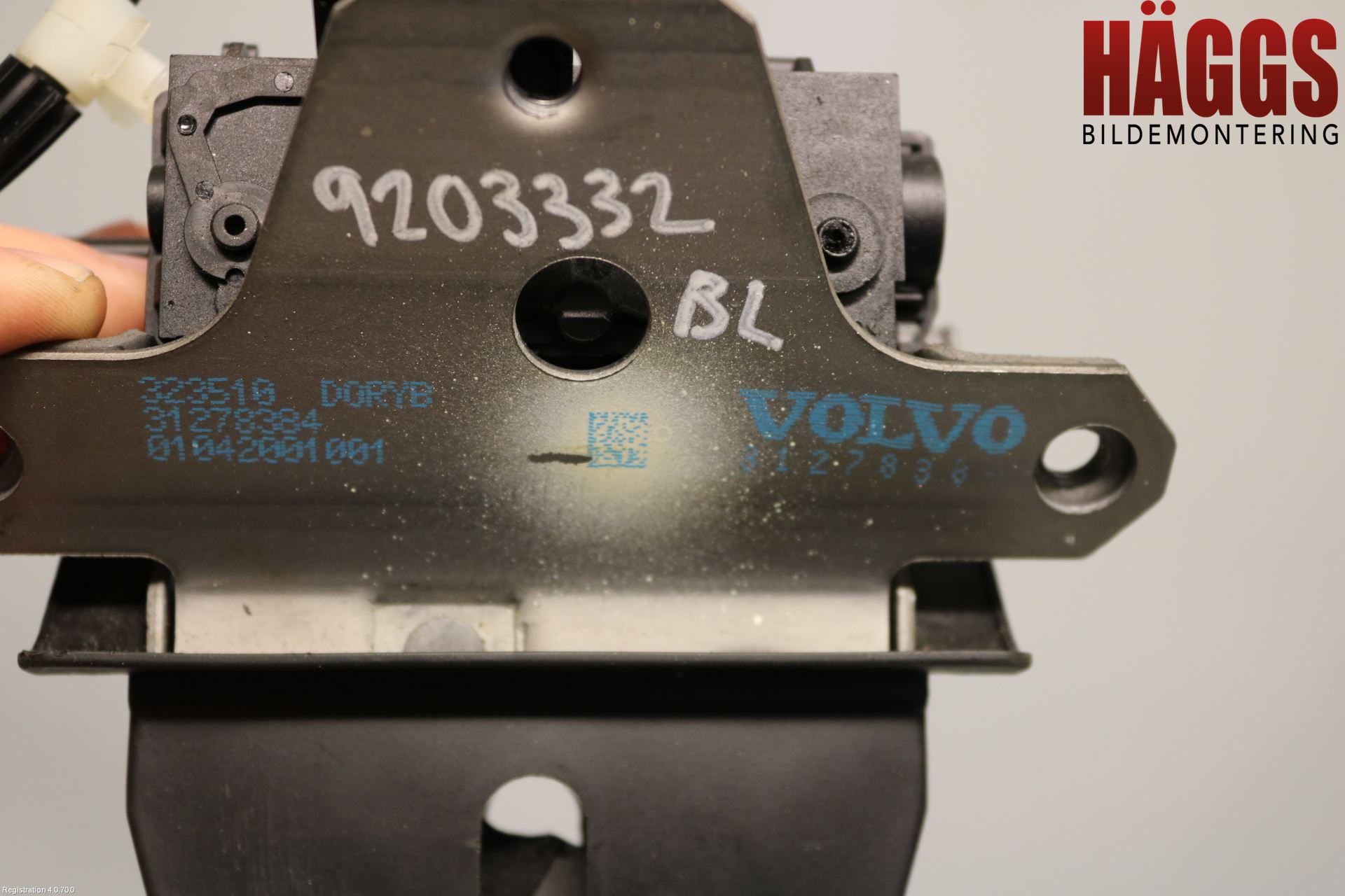 Volvo S60 11-13 Låskista Baklucka