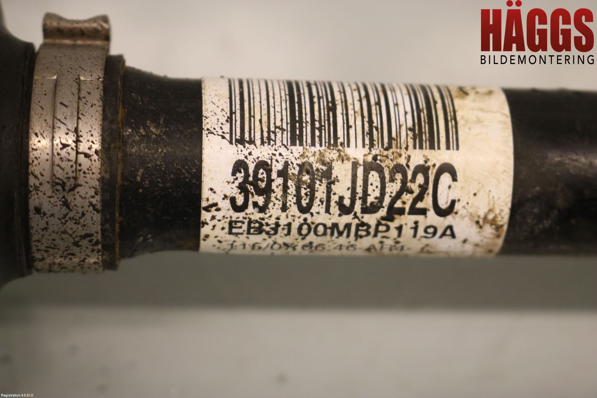 Nissan QASHQAI   07-10 Drivaxel Fram Vänster