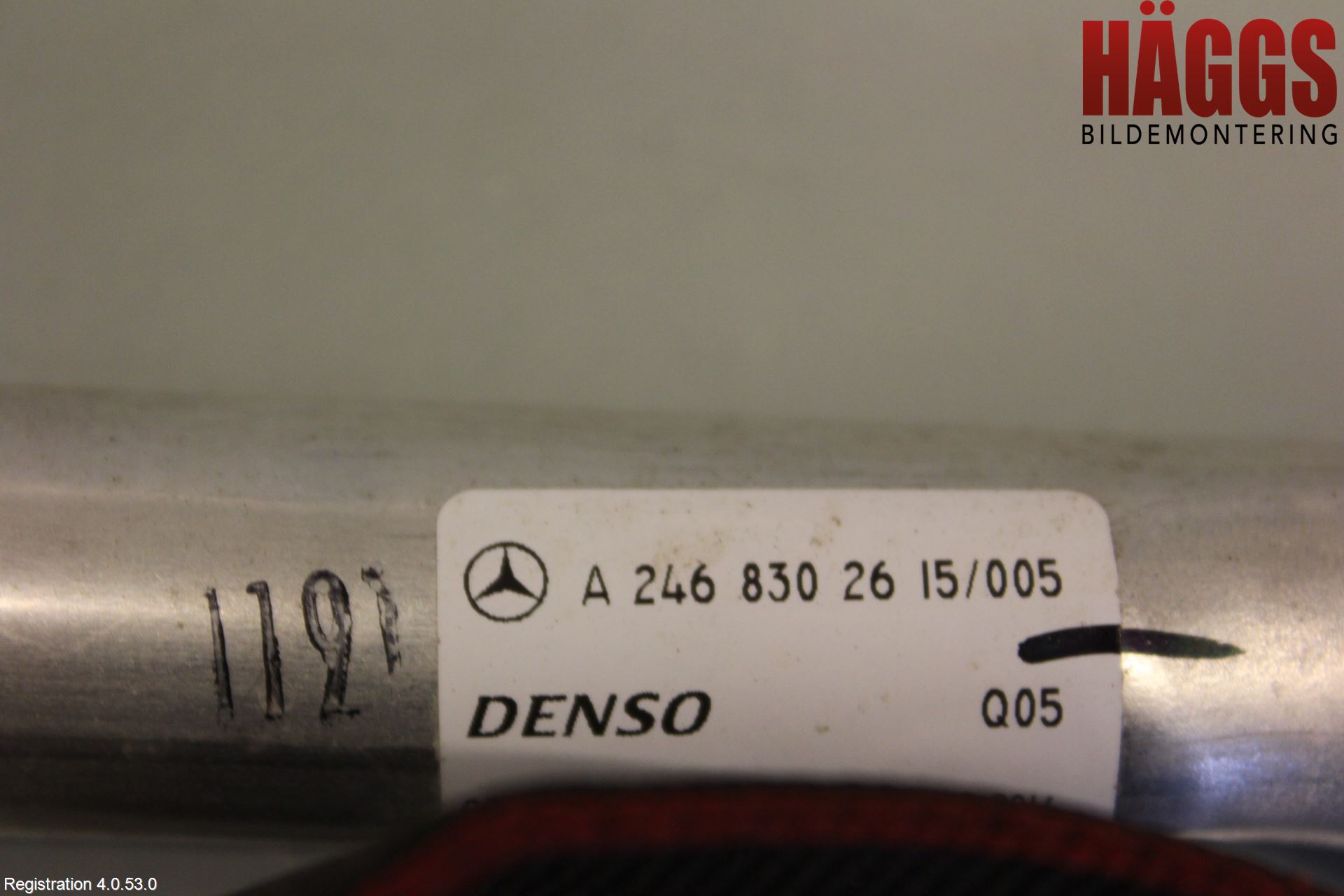Mercedes-Benz MB CLA-KLASS (C117/X117) 13-19 Ac Slang-Rör