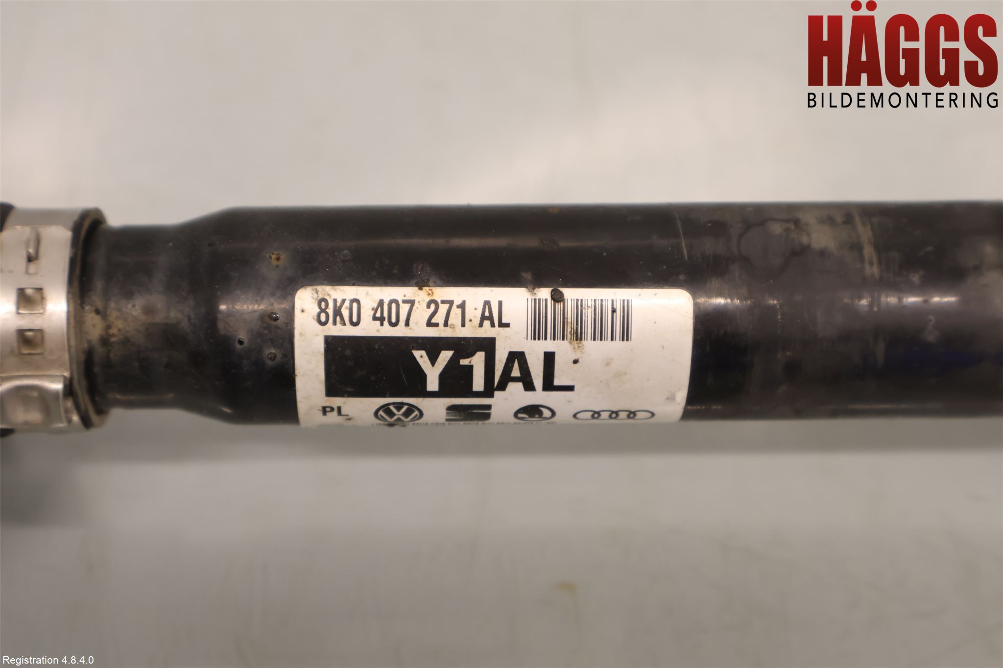 Audi A4 ALLROAD 09-16 Drivaxel Fram Höger