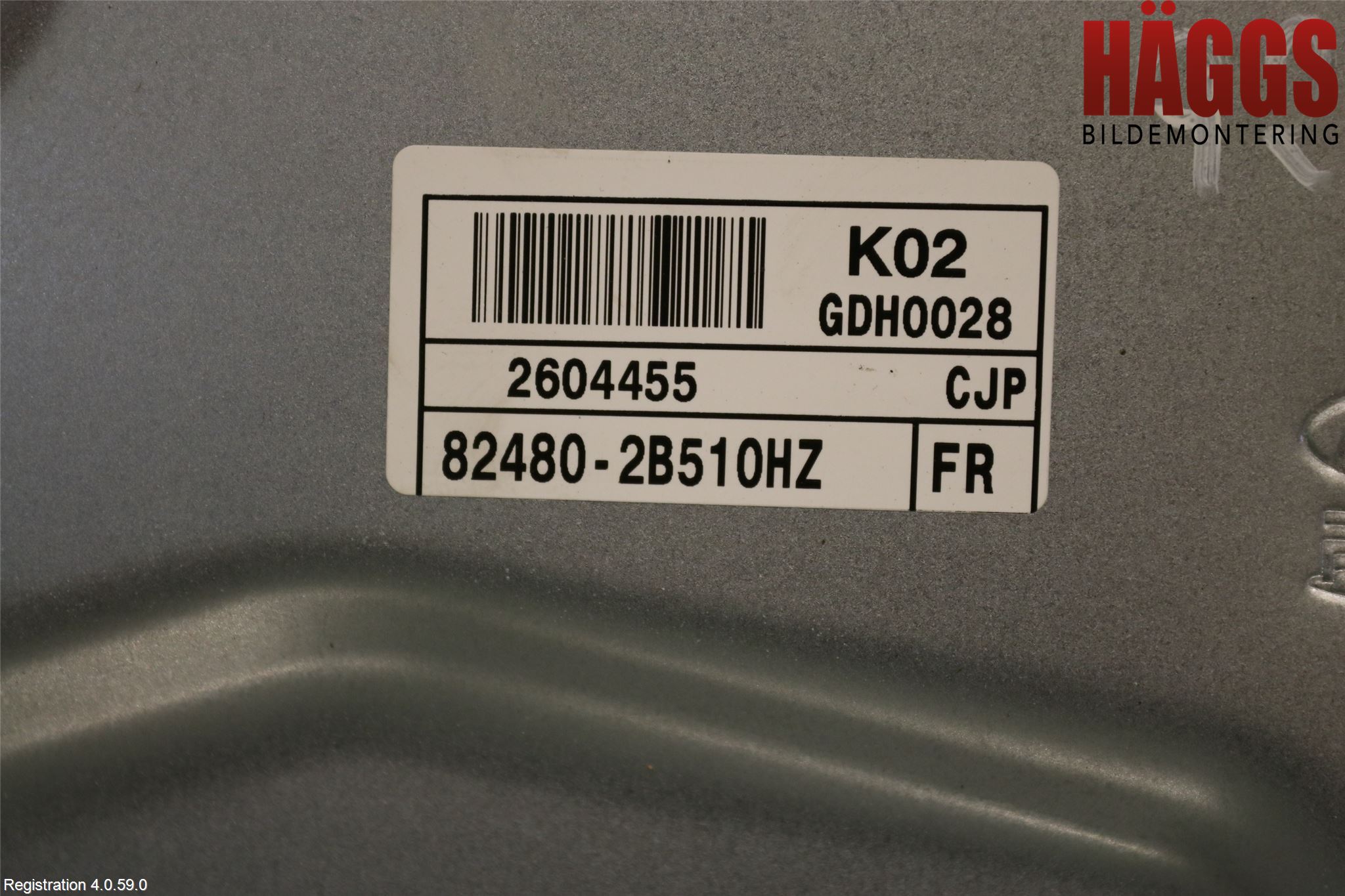 Hyundai SANTA FE  06-12 Fönsterhissmekanism
