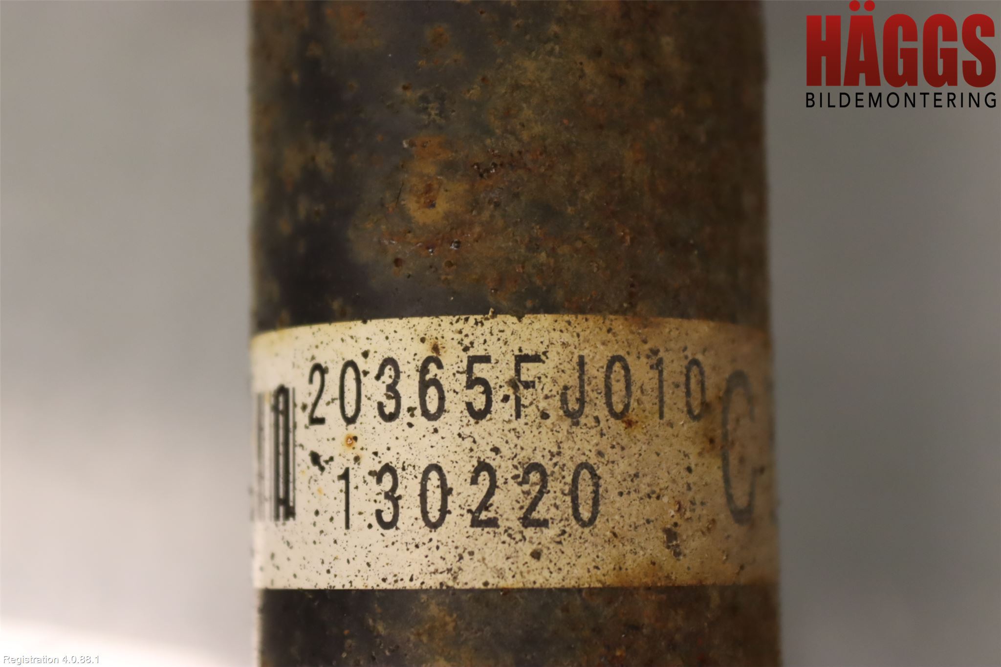 Subaru IMPREZA IV 13-17 Fjäderben Bak Vänster