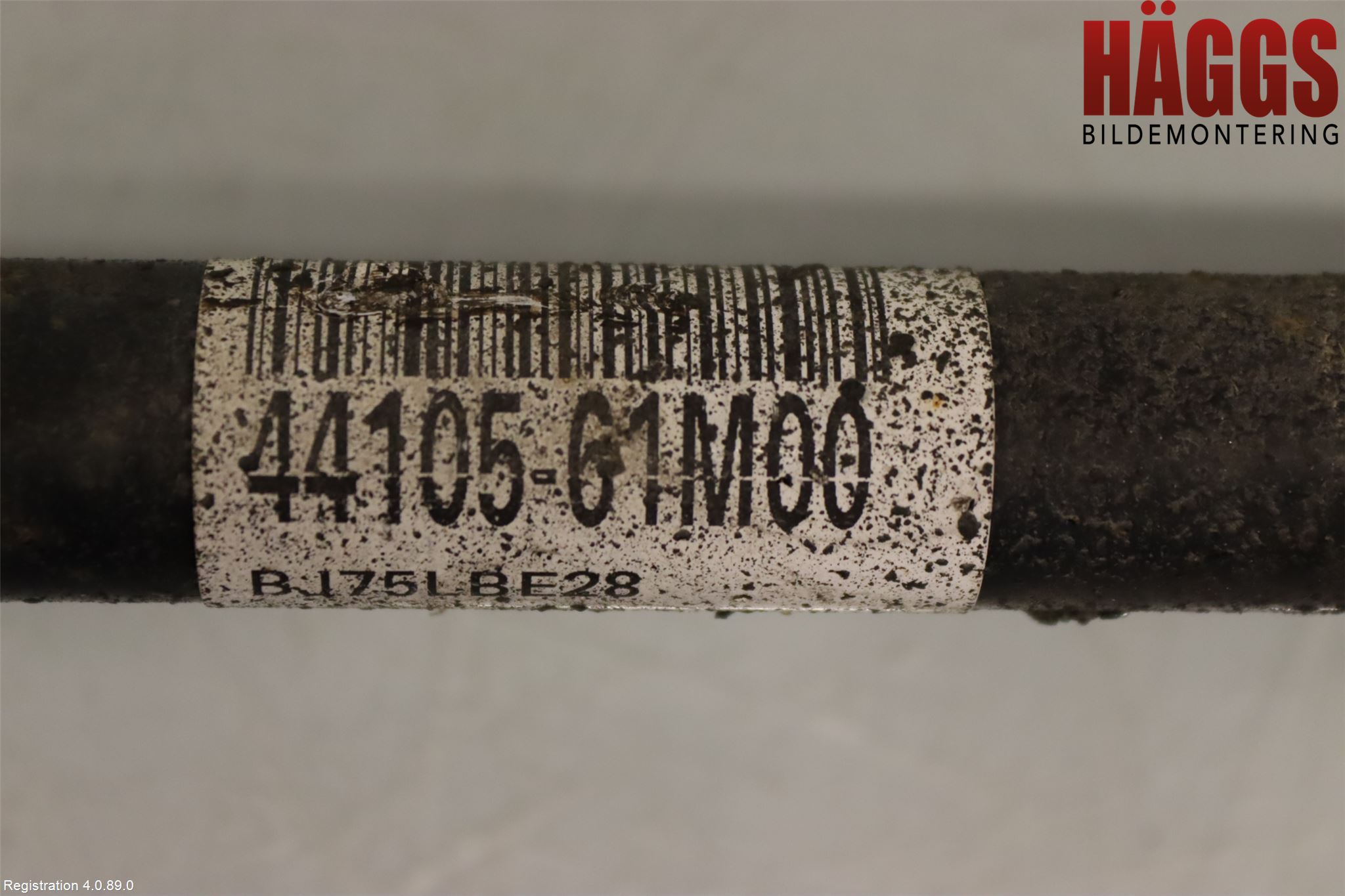 Suzuki VITARA 15- Drivaxel Bak Höger