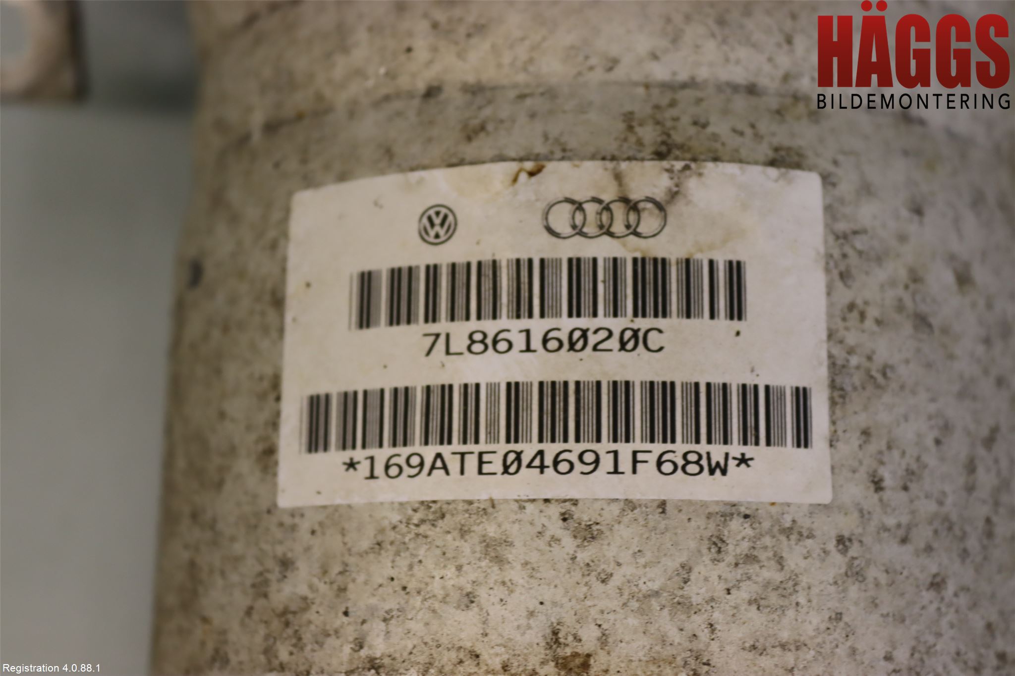 Audi Q7/SQ7 Fjäderben Bak Höger