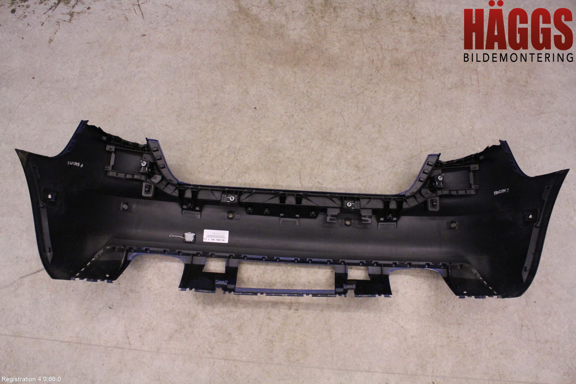 Audi A3/S3 8V 13-20 Stötfångarbeklädnad Bak