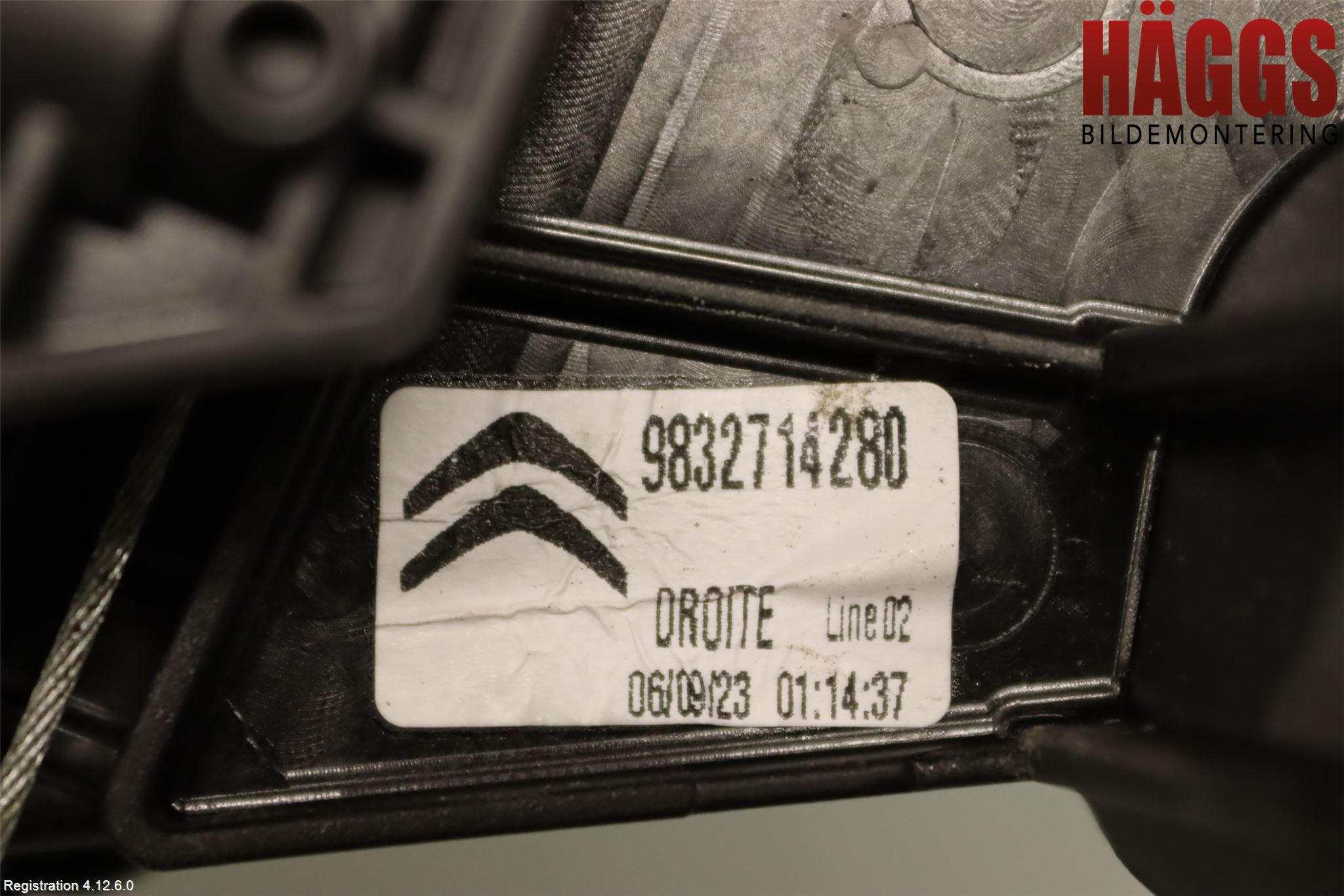 Citroen C4/E-C4 C4X/E-C4X III 21- Fönsterhiss El Kompl