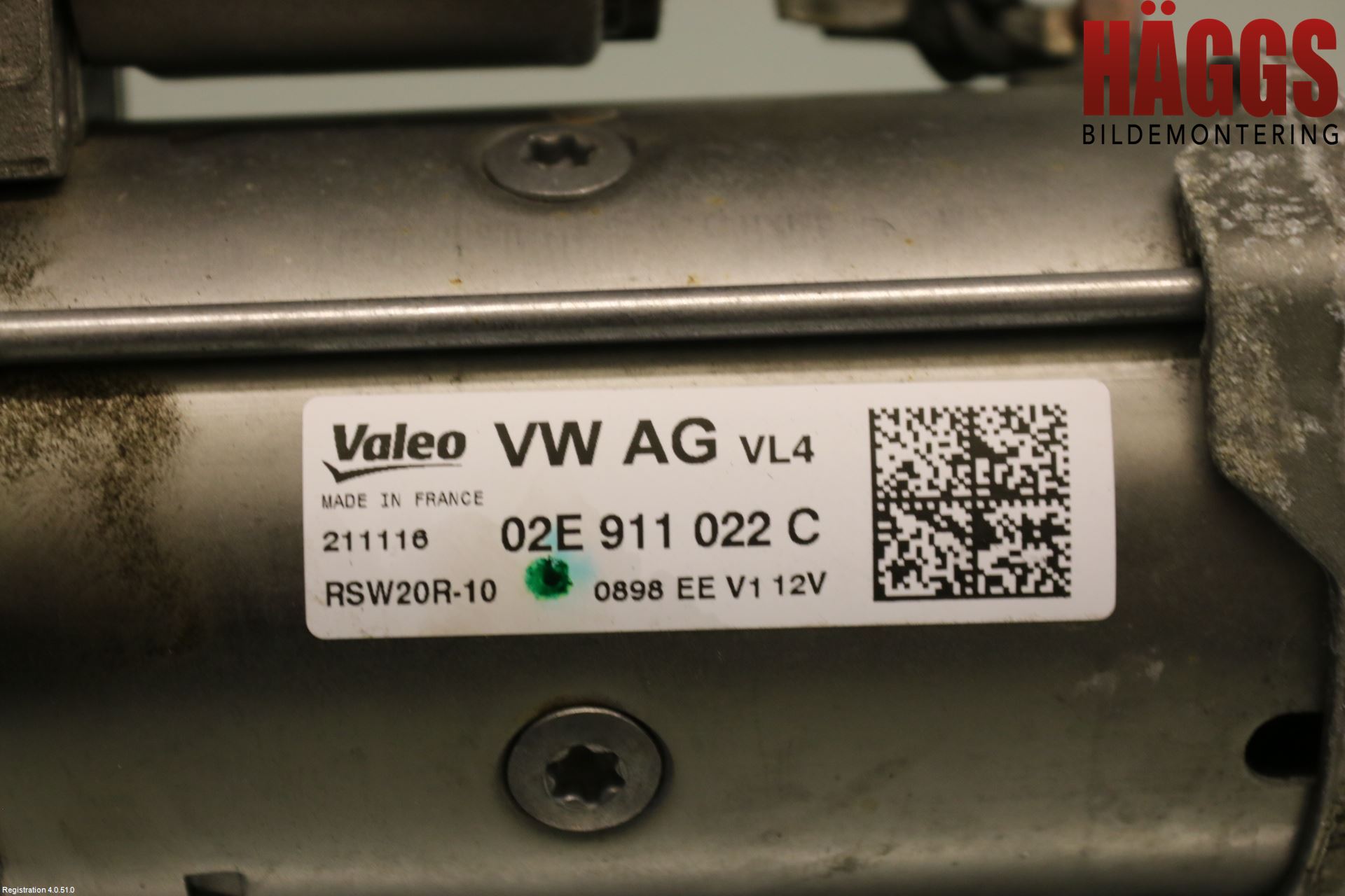 Volkswagen VW PASSAT 15-19 Startmotor Diesel