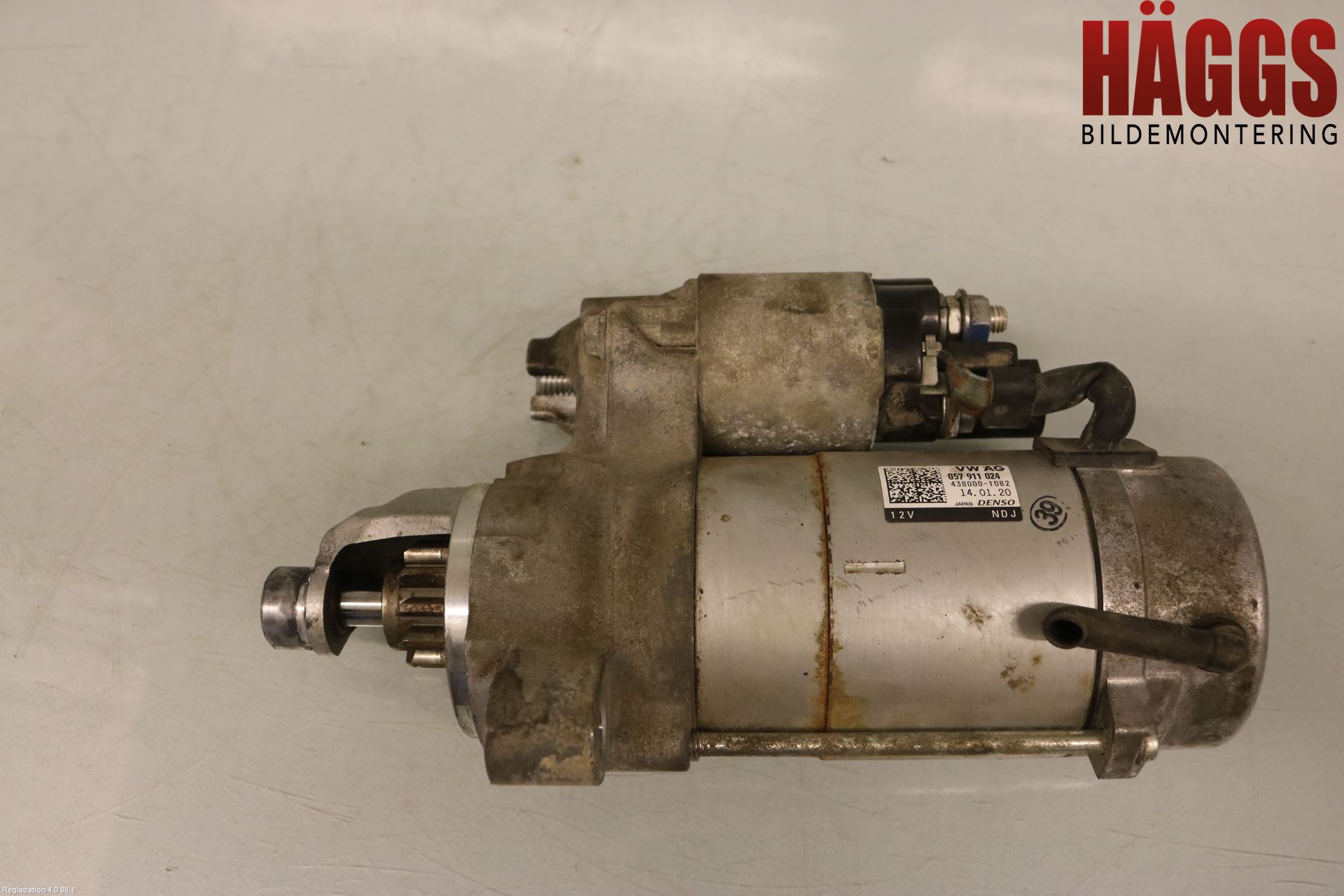 Volkswagen VW TOUAREG CR 18- Startmotor Diesel