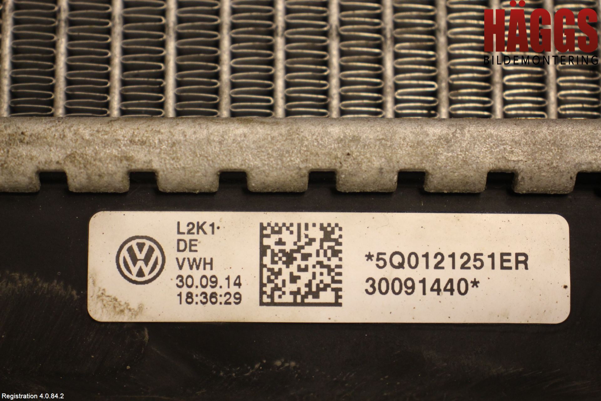 Volkswagen VW GOLF / E-GOLF VII 13-20 Kylare Man