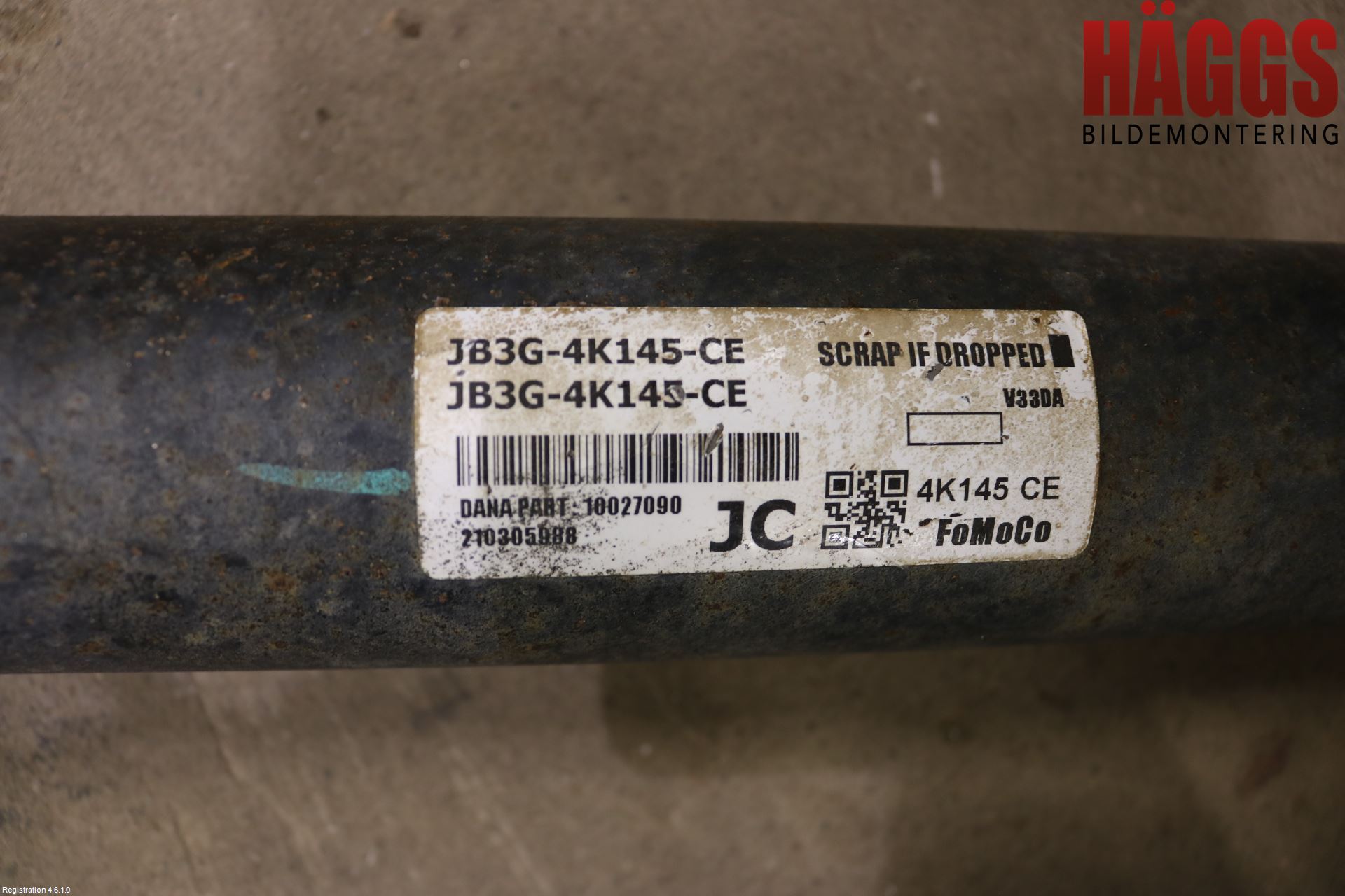 Ford RANGER EU 12-23 Mellanaxel Komp