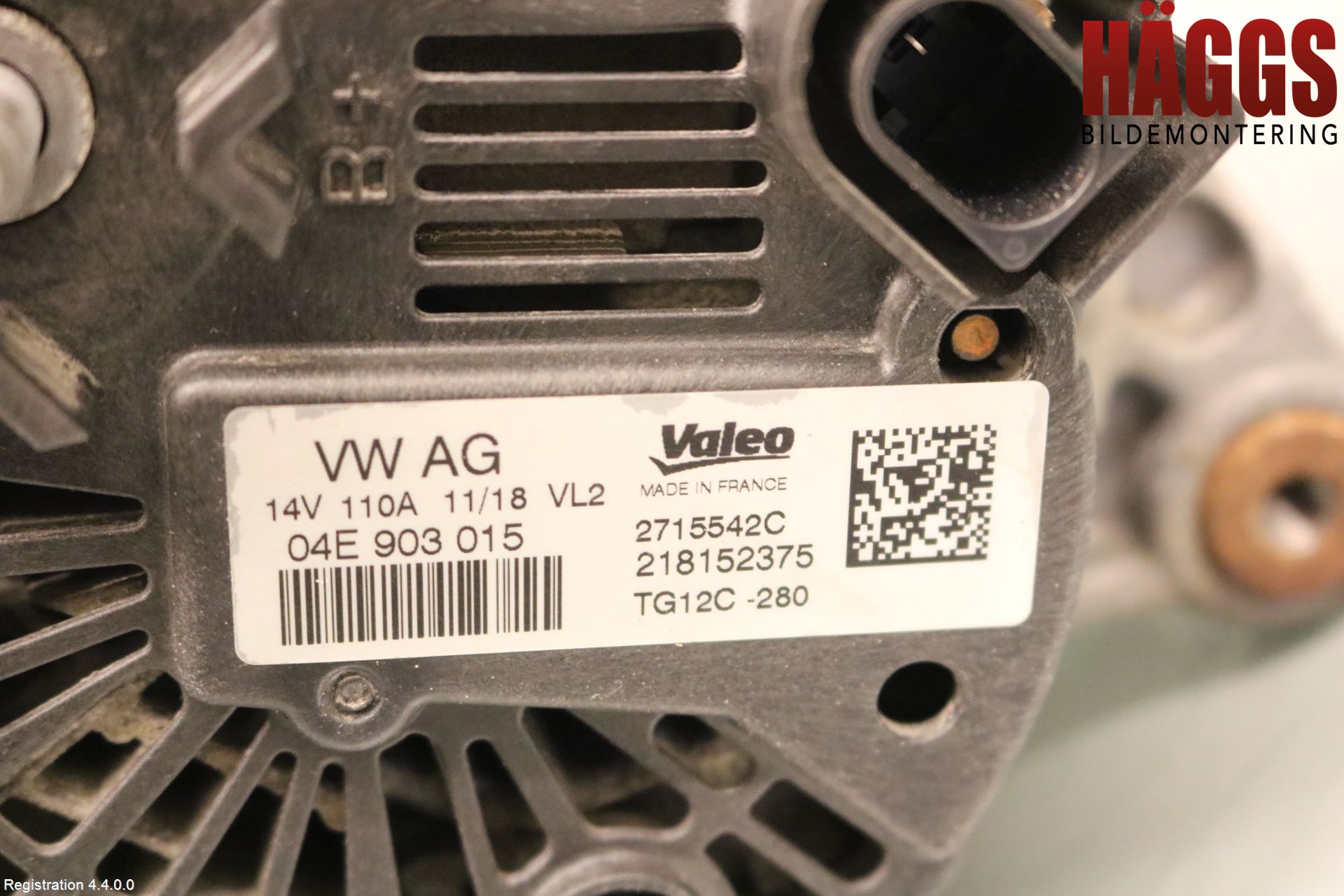 Volkswagen VW POLO VI 18->> Generator