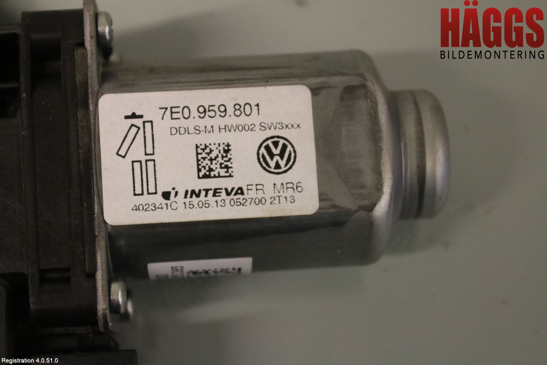 Volkswagen VW TRANSP/CARAVELLE (T5) 04-15 Fönsterhissmotor