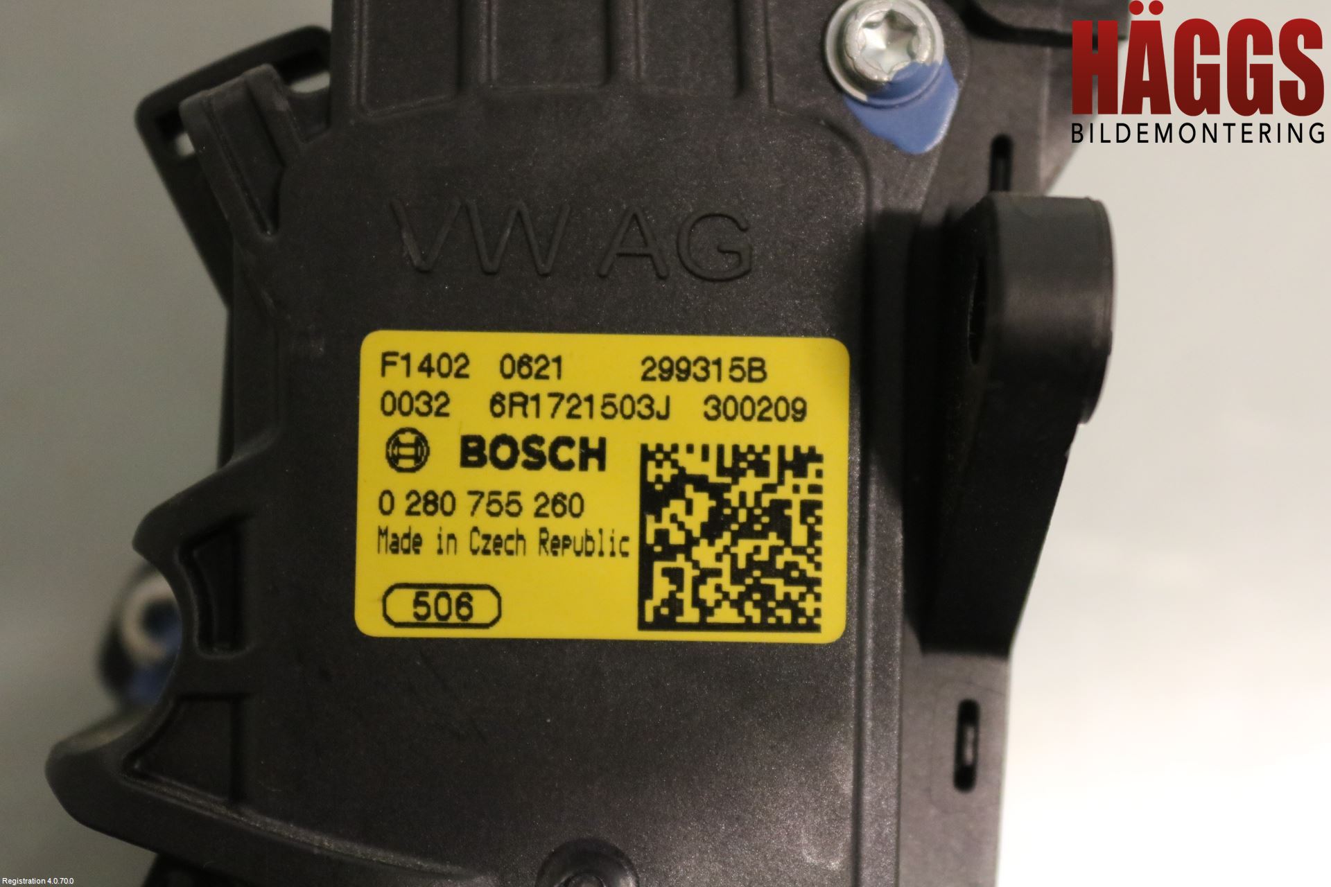 Skoda RAPID Gaspedal