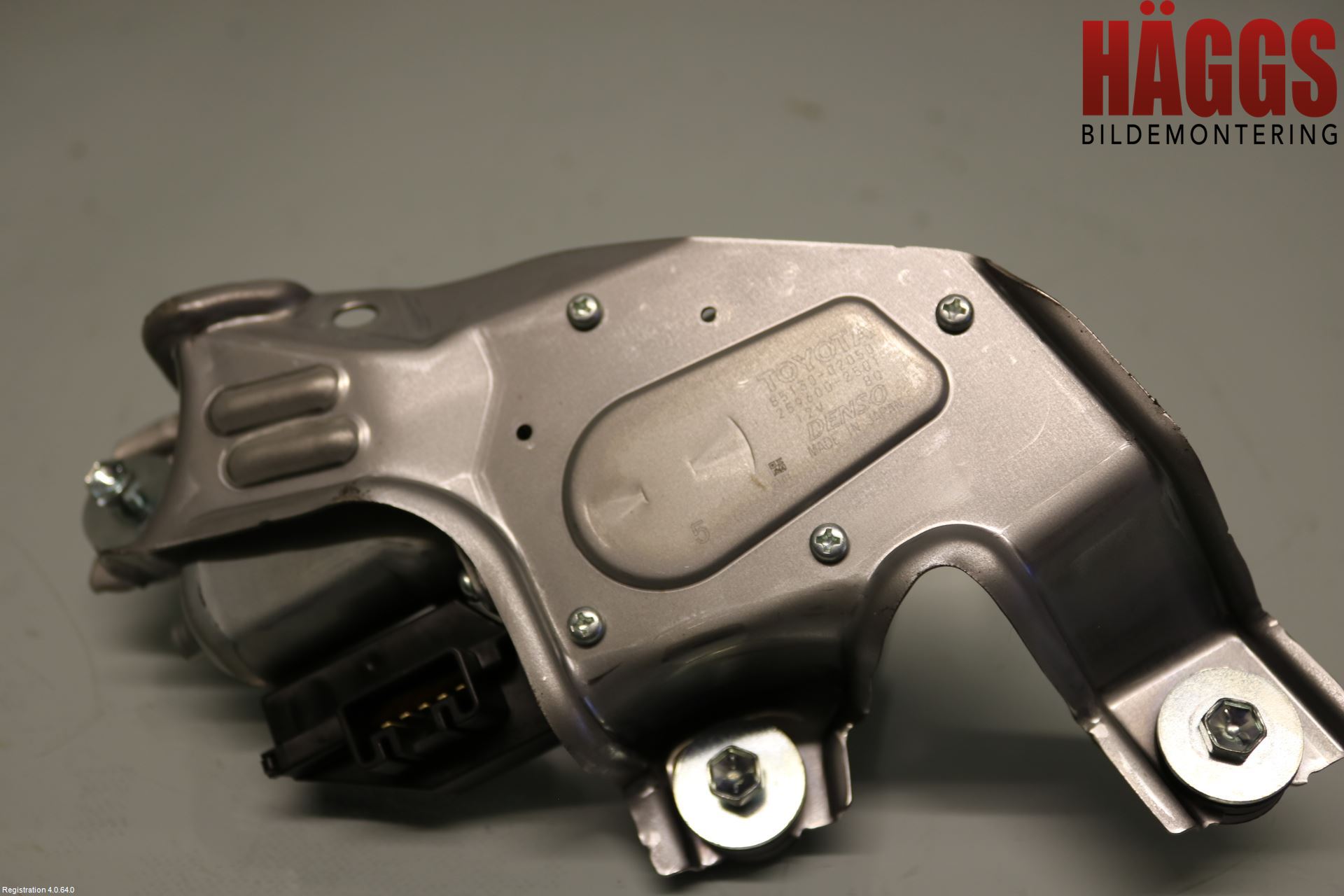 Toyota AURIS 13-19 Torkarmotor Baklucka