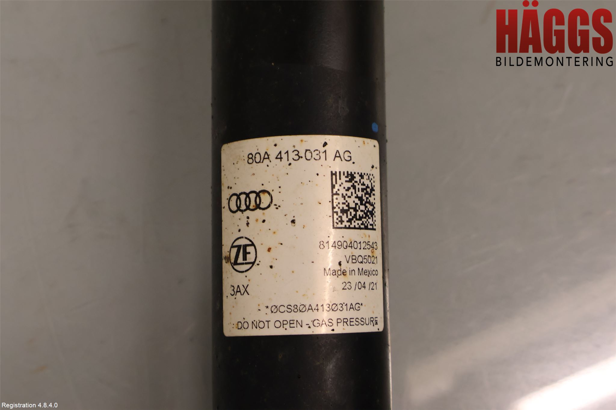 Audi Q5/SQ5 17- Fjäderben Fram Höger