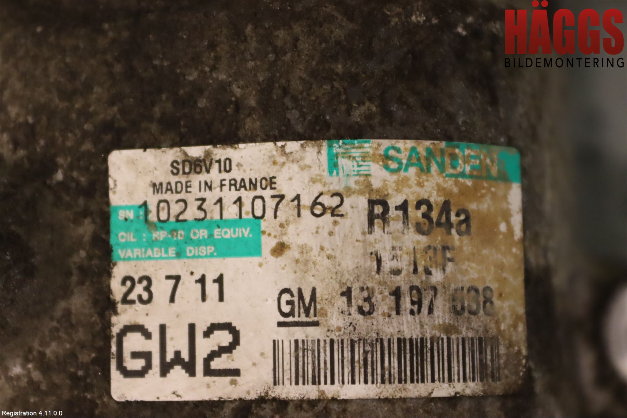 Opel COMBO 02-12 Ac Kompressor