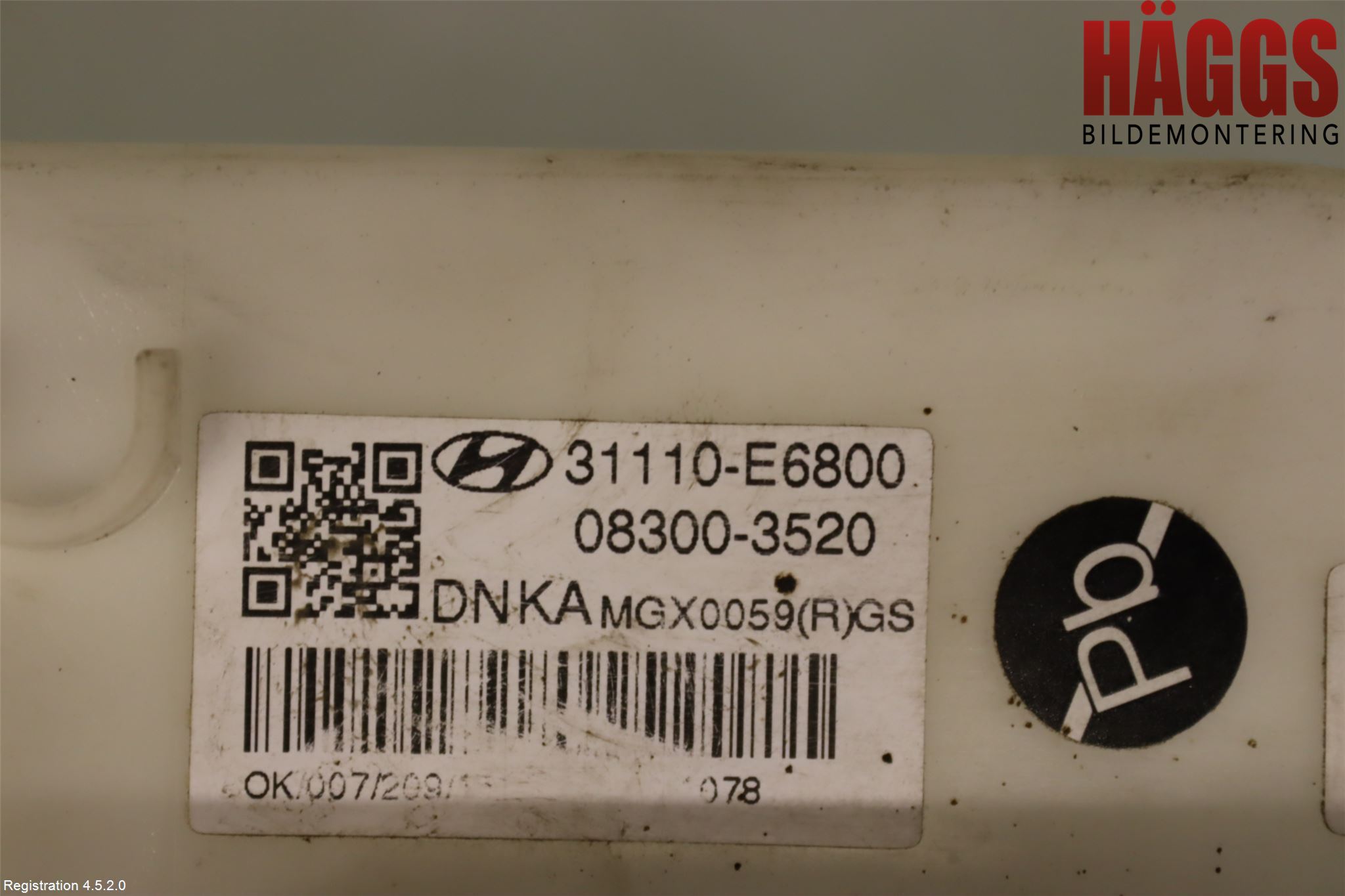 Kia OPTIMA 16-20 Bränslepump El