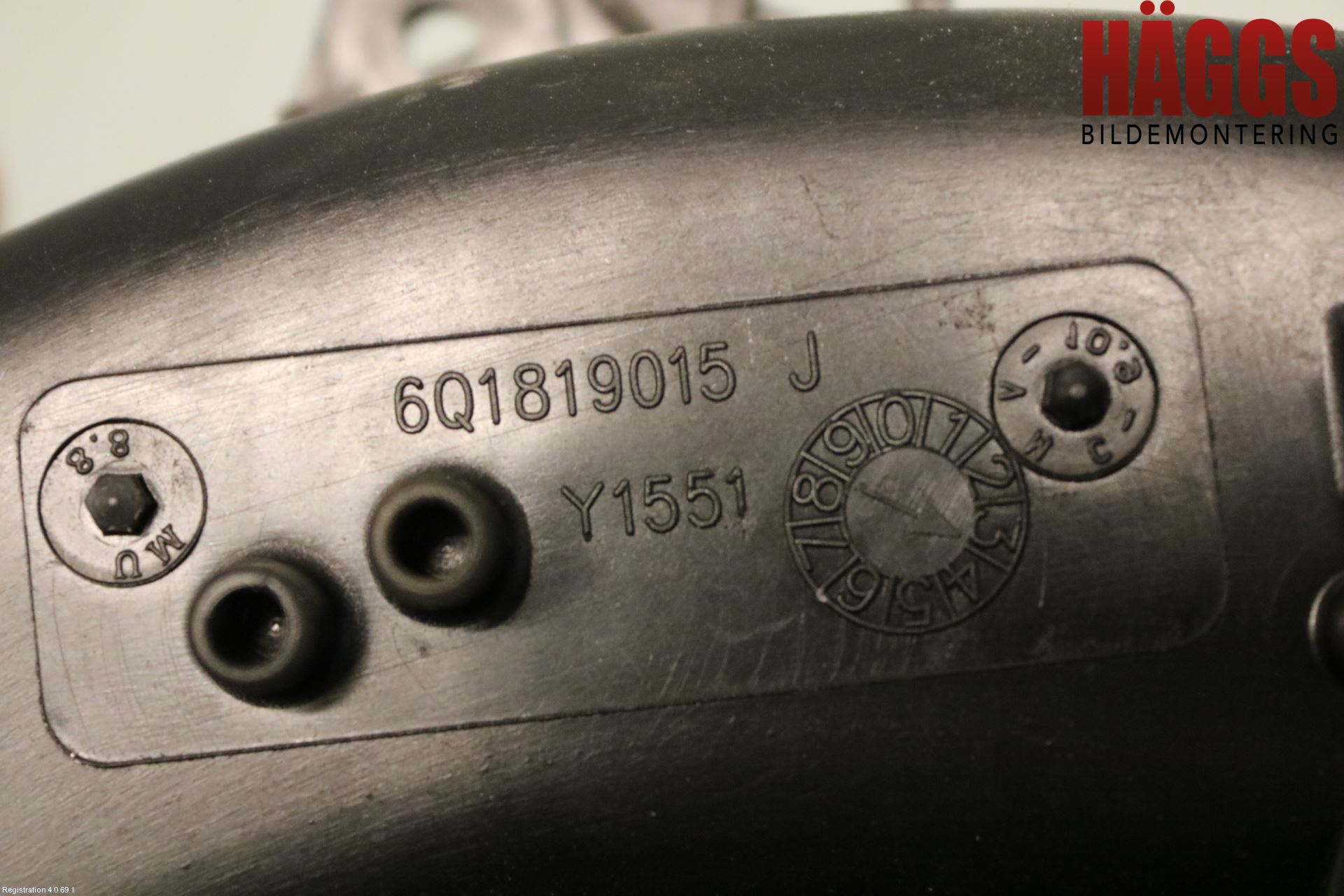 Volkswagen VW POLO 10-17 Ac Värmefläkt