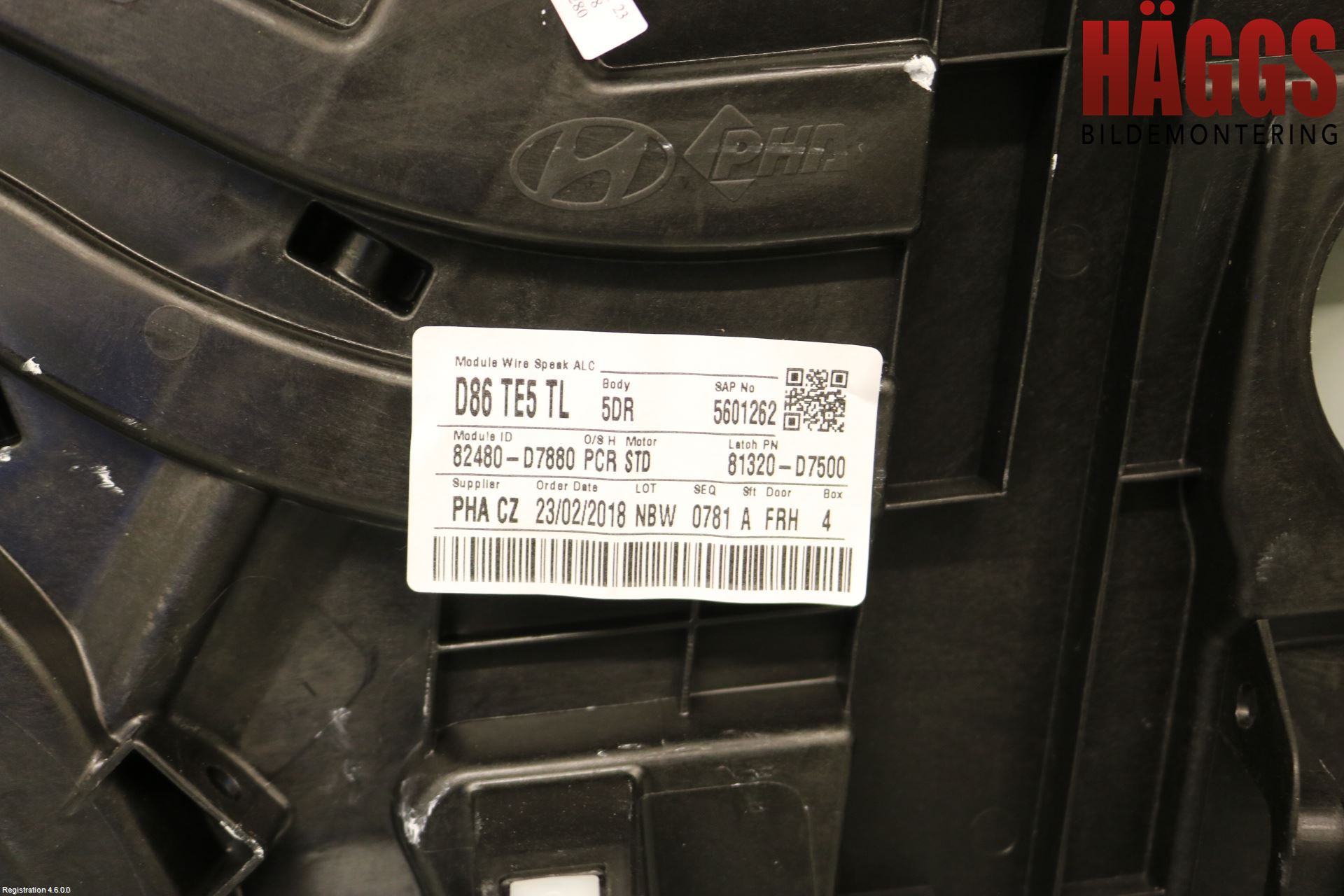 Hyundai TUCSON 05- Fönsterhissmekanism