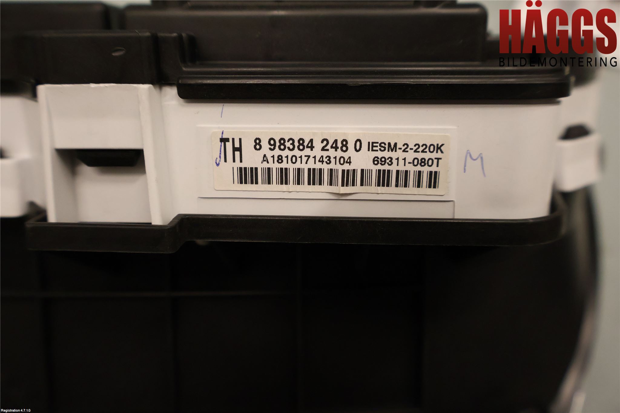 Isuzu D-MAX Instrument Komb