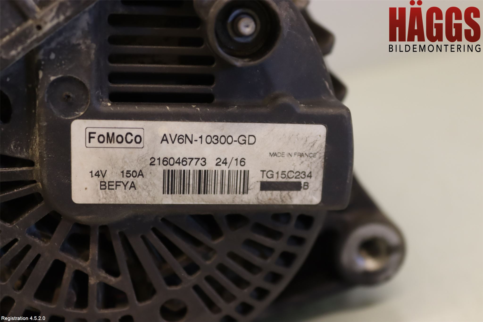 Ford TRANSIT/TOURNEO CONNECT 13-22 Generator