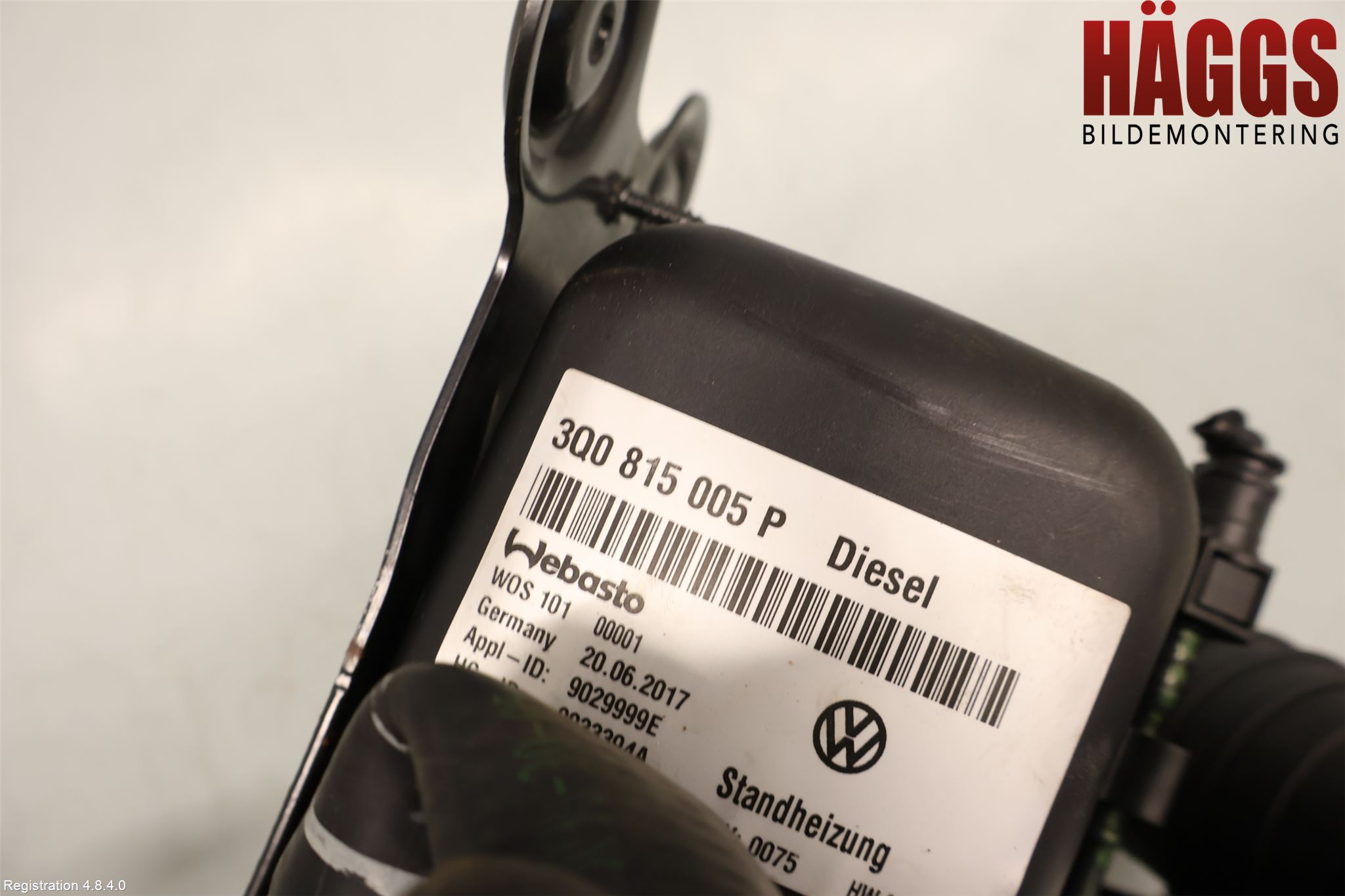 Volkswagen VW ARTEON 17- Dieselvärmare