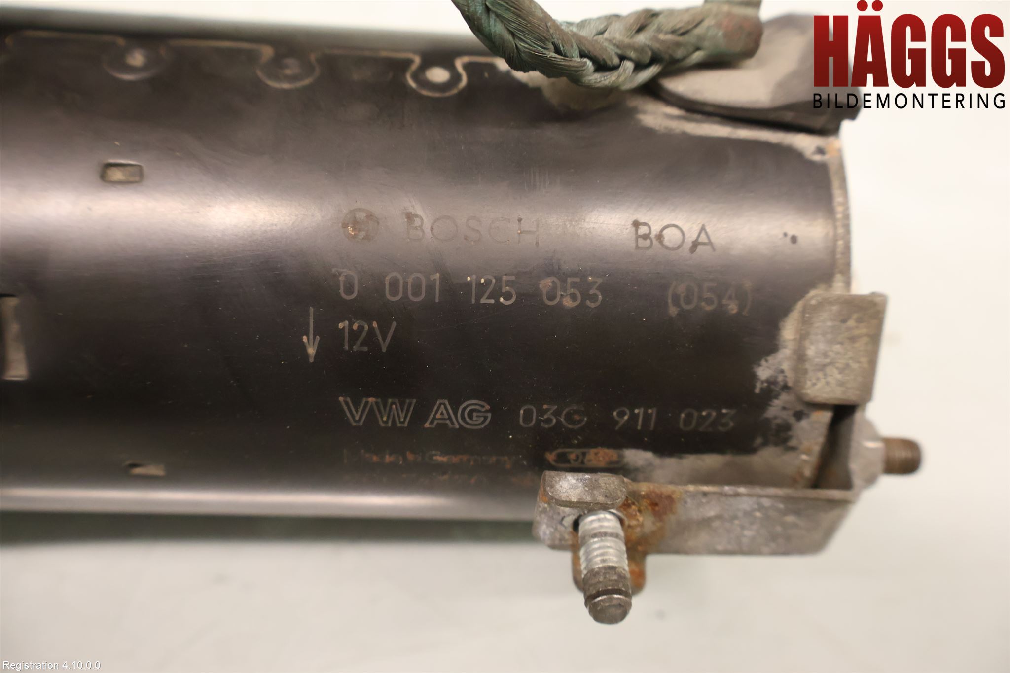 Audi A4/S4 05-07 Startmotor Diesel