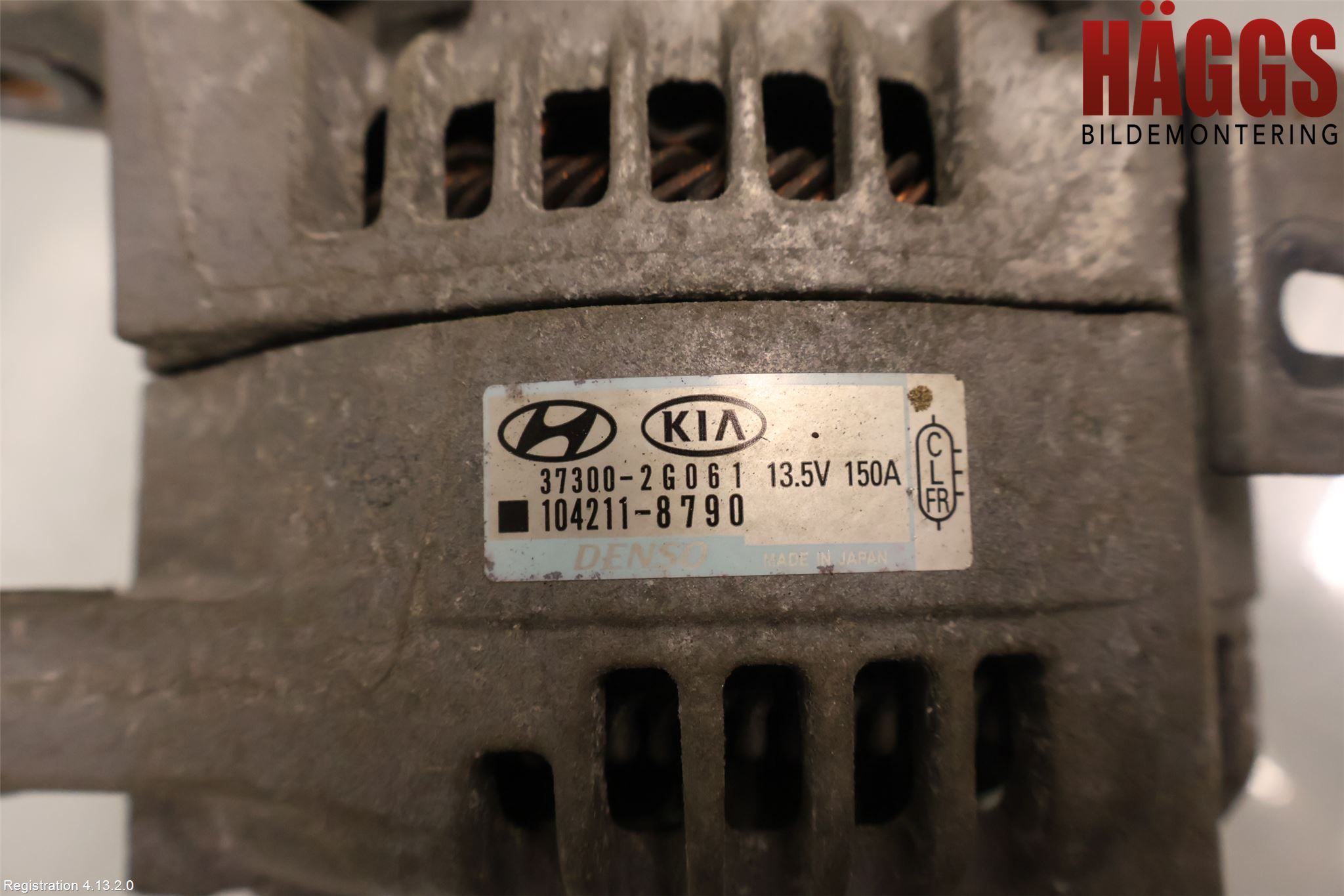 Kia OPTIMA 16-20 Generator