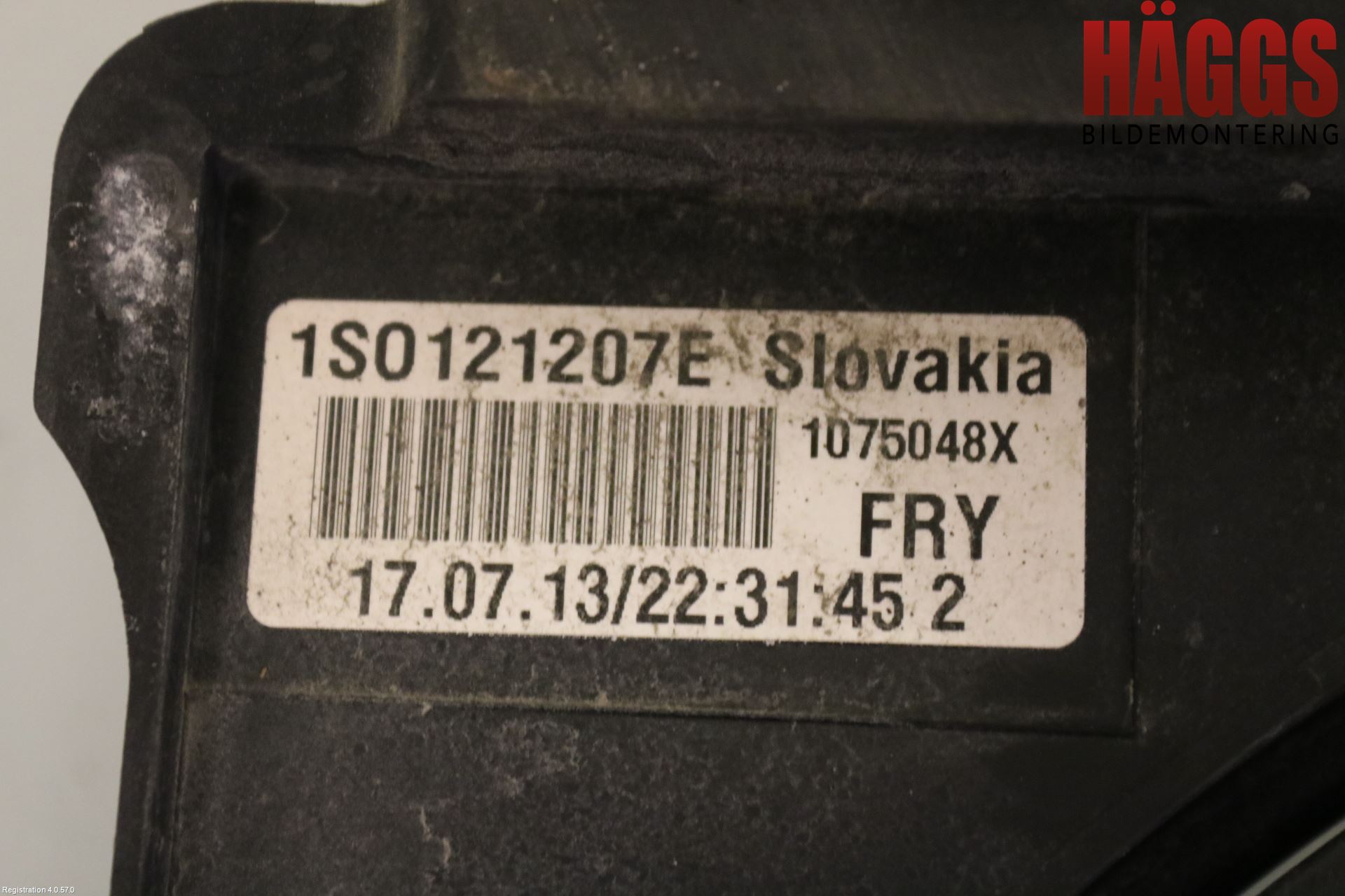 Volkswagen VW UP! / E-UP! Kylfläkt El