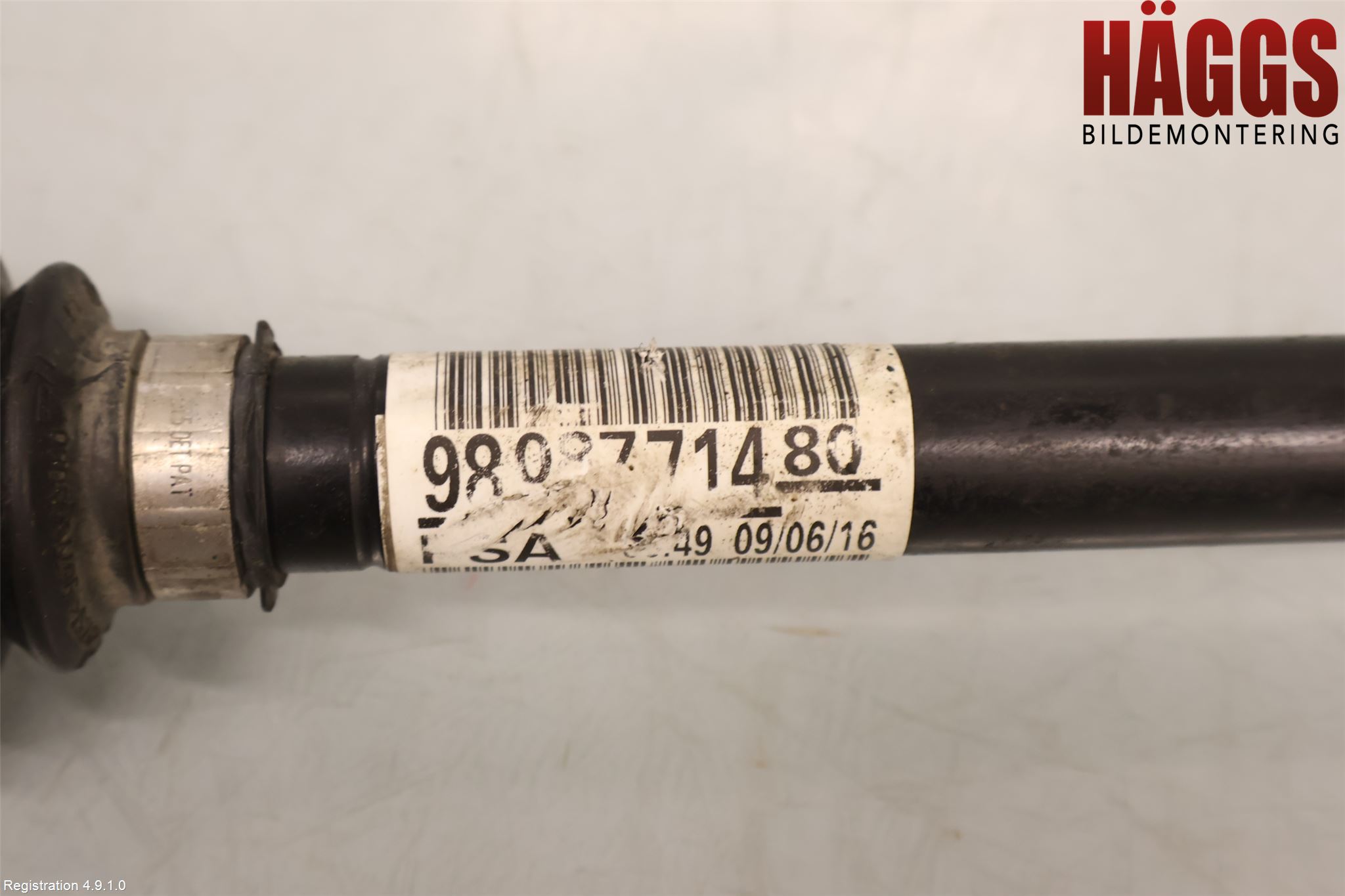 Citroen C4 PICASSO 14-18 Drivaxel Fram Vänster