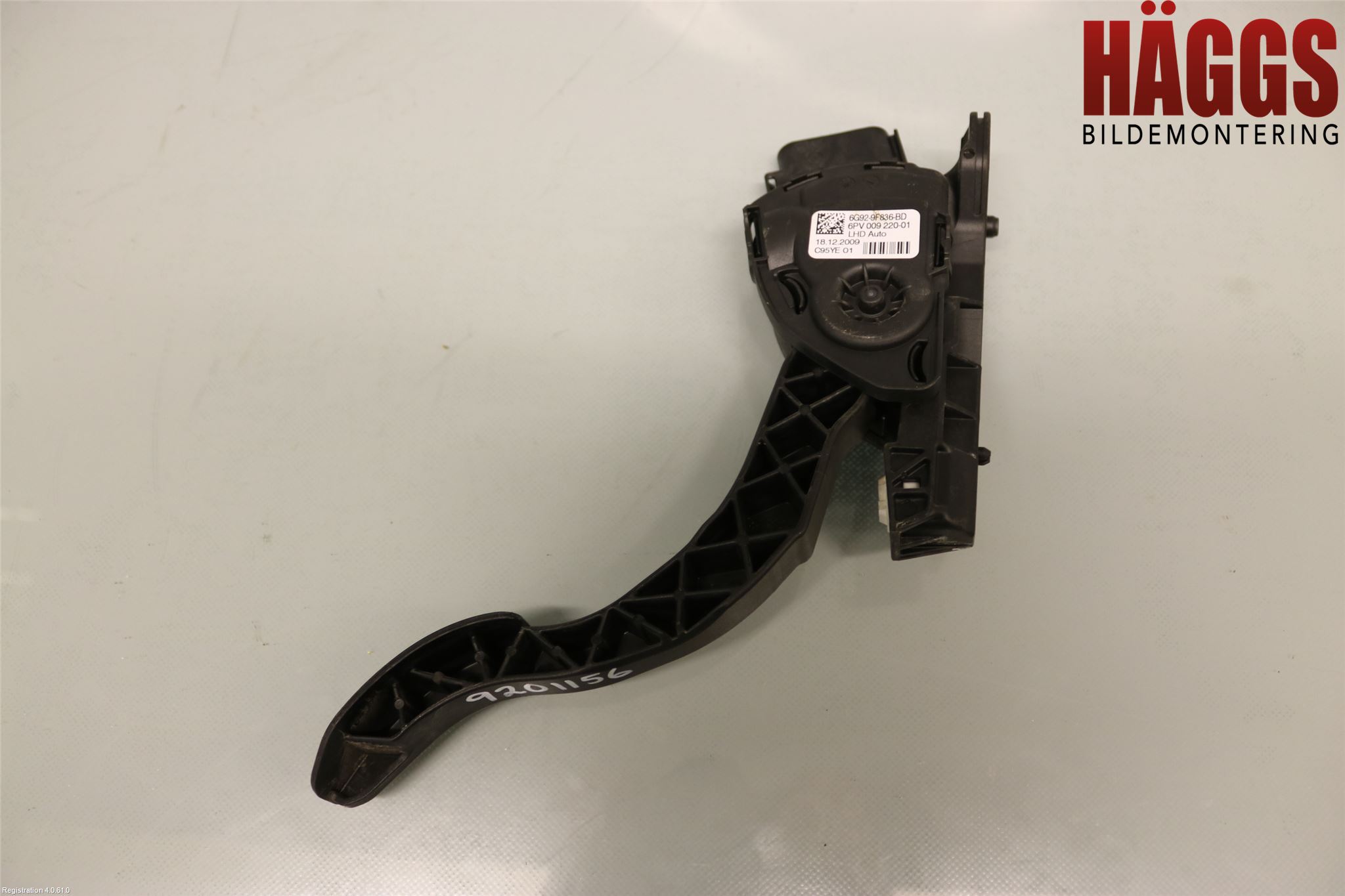 Volvo V70 08-13 Gaspedal