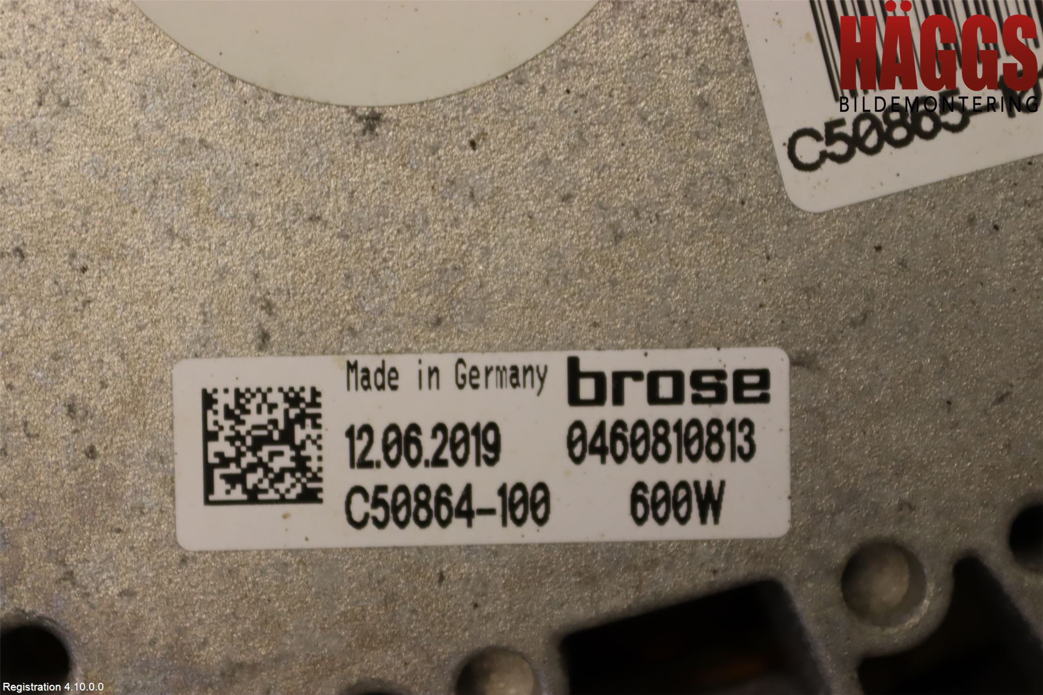 Volvo V60 19- Kylfläkt El