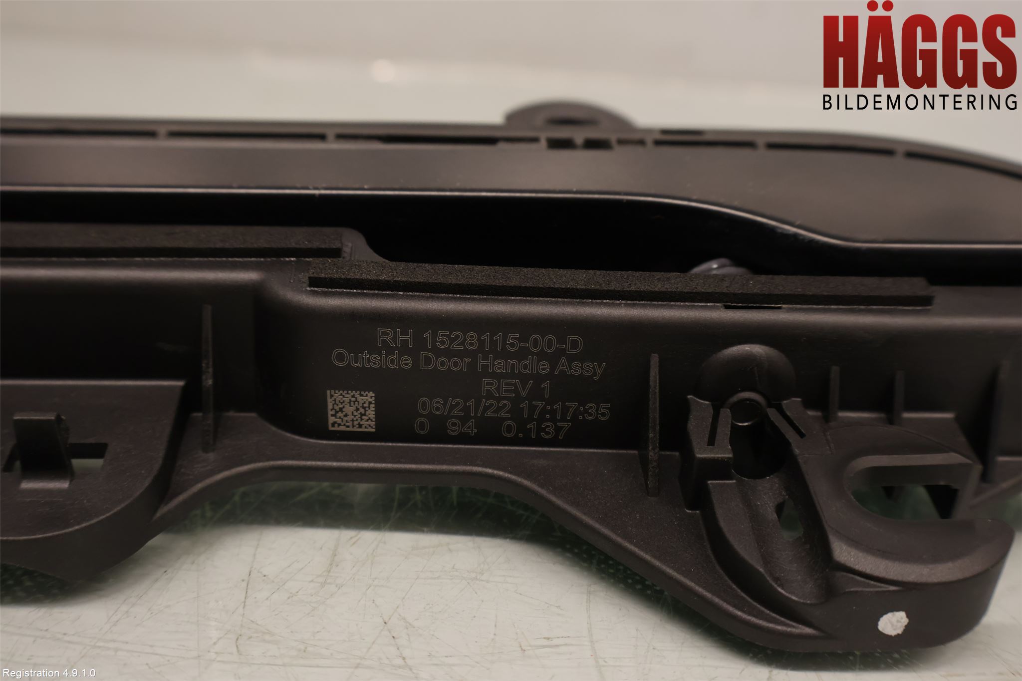 Tesla MODEL 3 17- Dörrhandtag Yttre Hö