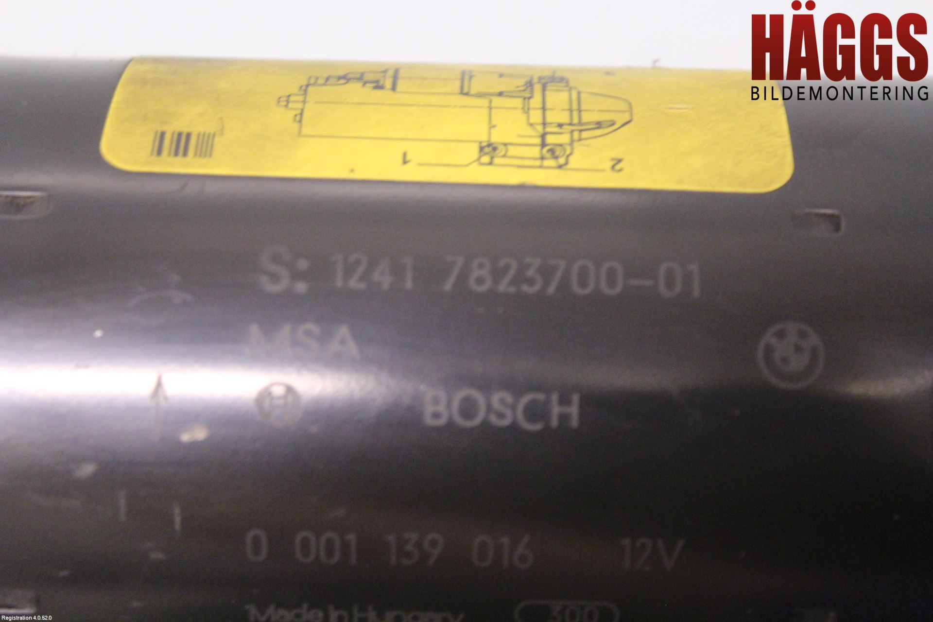 BMW 3 E90/91 SED/TOU 05-12 Startmotor Diesel