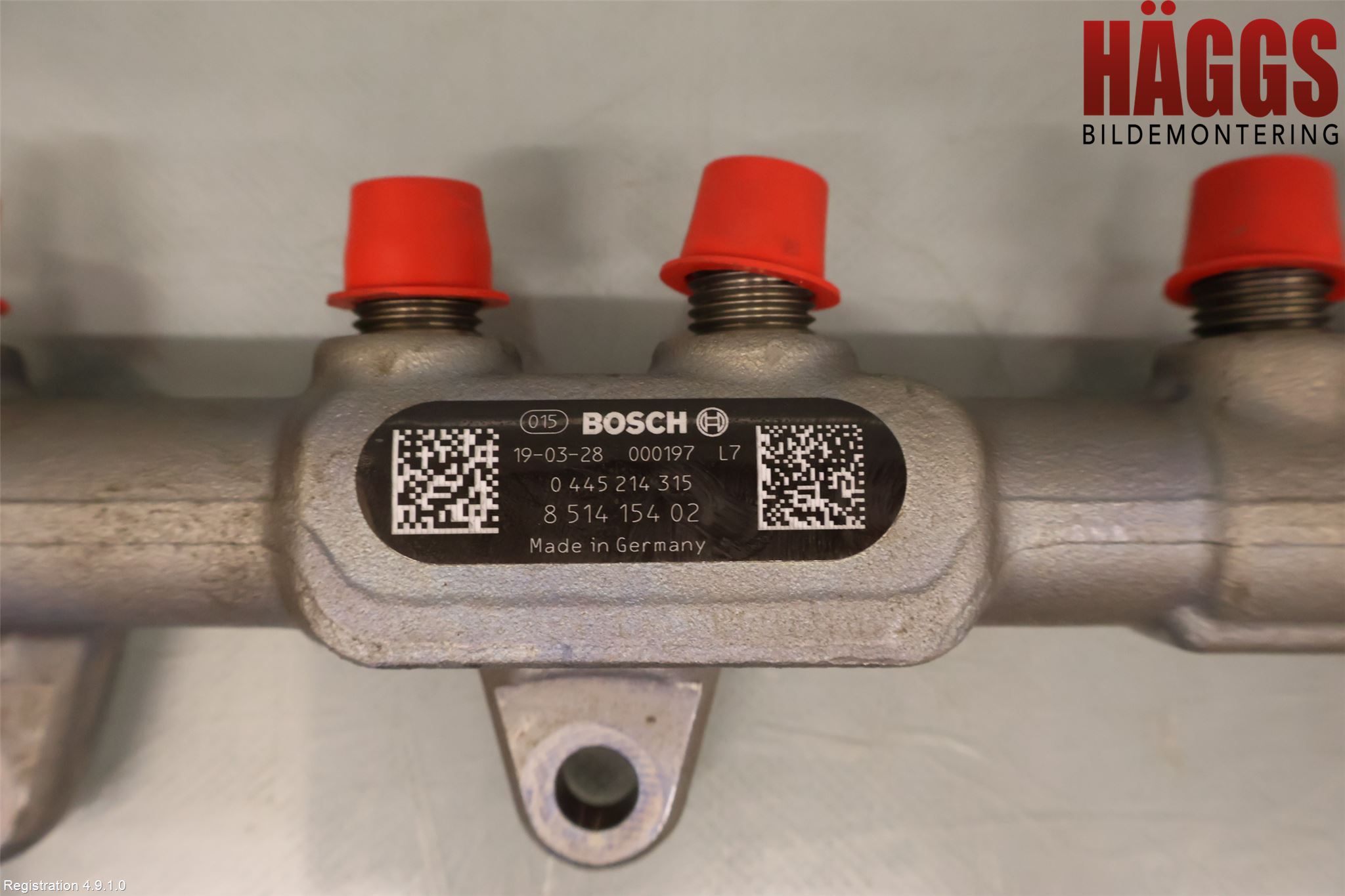 BMW 3 GT F34 13-19 Inj. Fuelrail