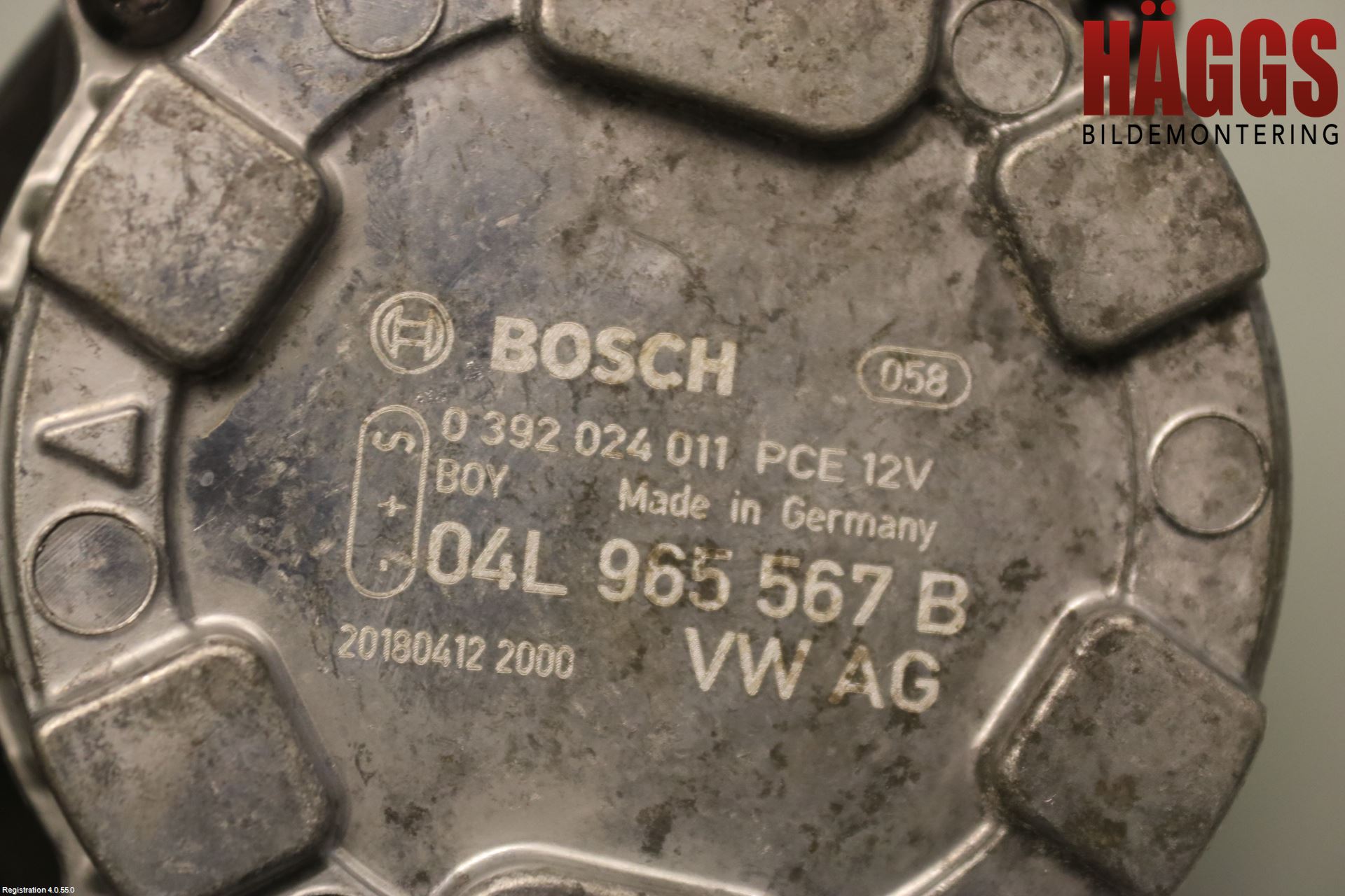 Volkswagen VW PASSAT 15-19 Värme Cirkulationspump