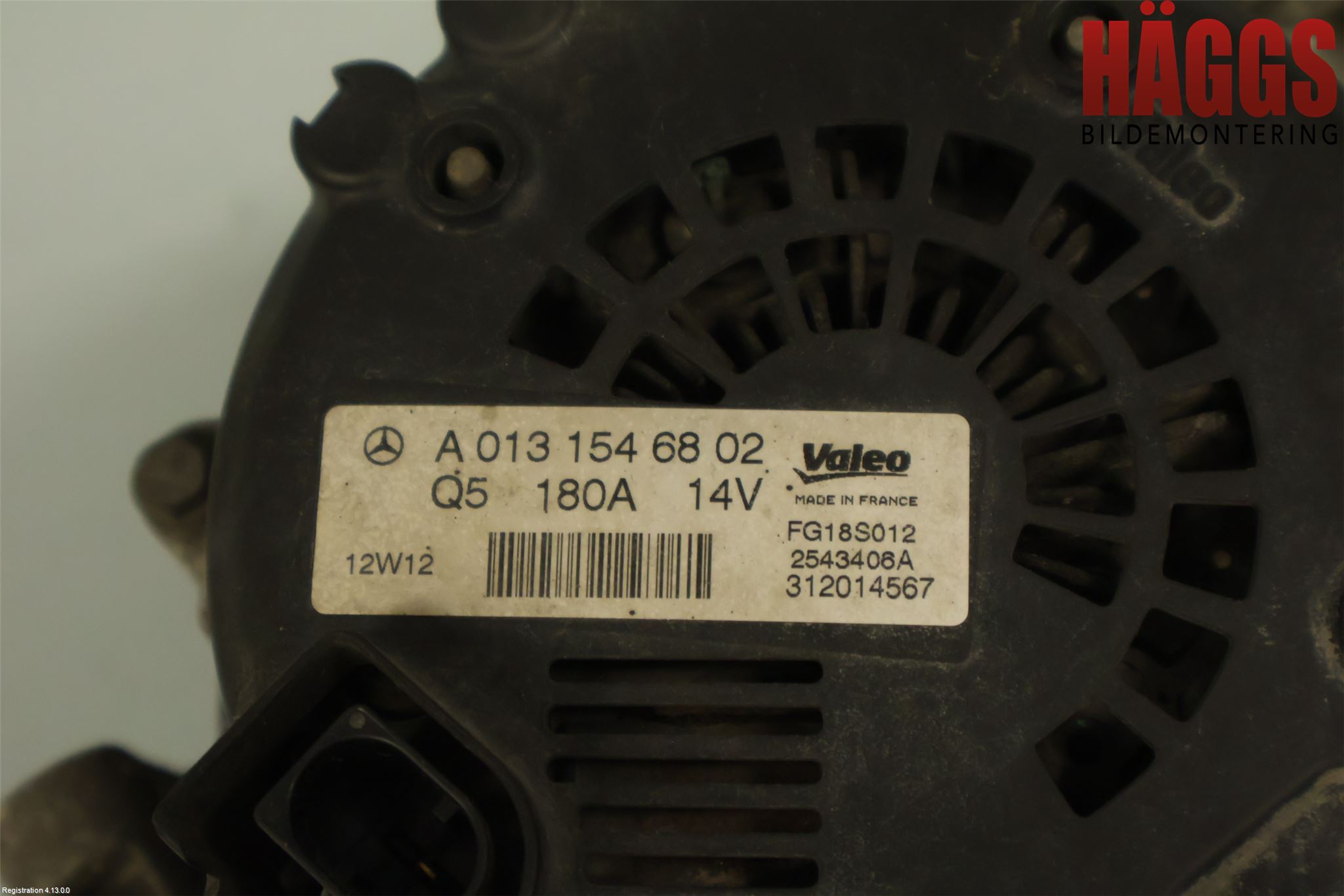 Mercedes-Benz MB VITO/VIANO (W639) 04-14 Generator