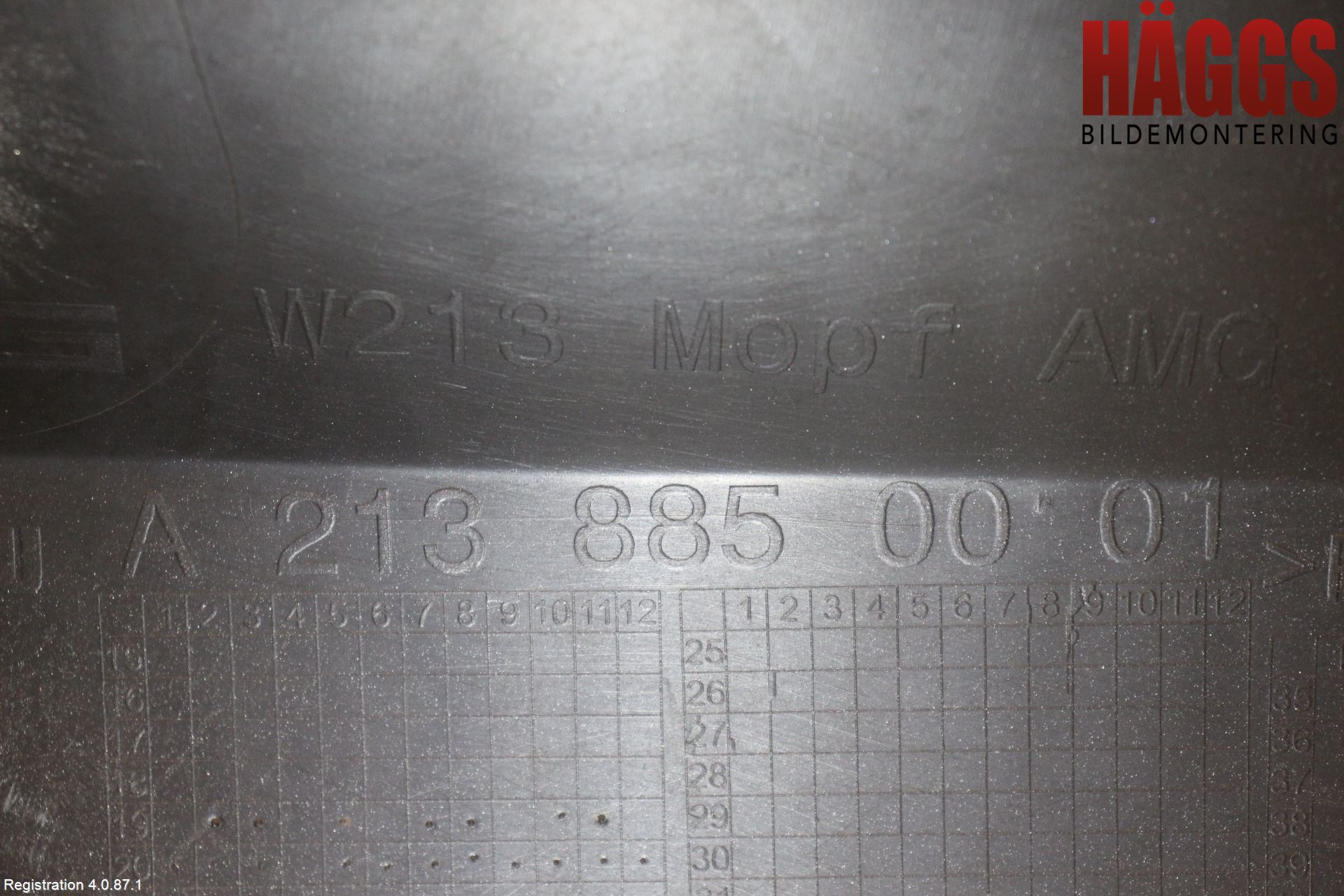 Mercedes-Benz MB E-KLASS (W213) 16-23 Stötfångarbeklädnad Bak