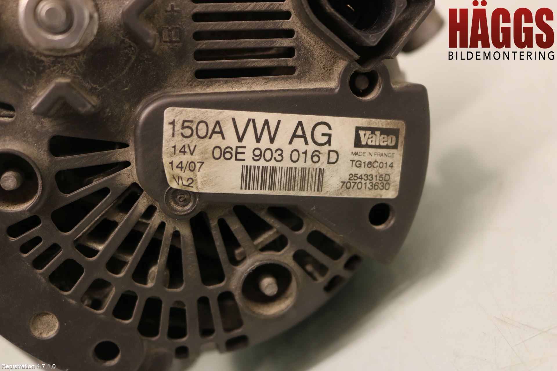 Audi A6/S6     05-11 Generator