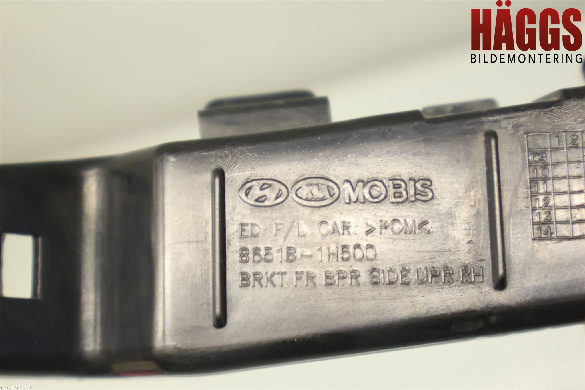 Kia CEED 06-12 Stötfångarfäste Fram Hö