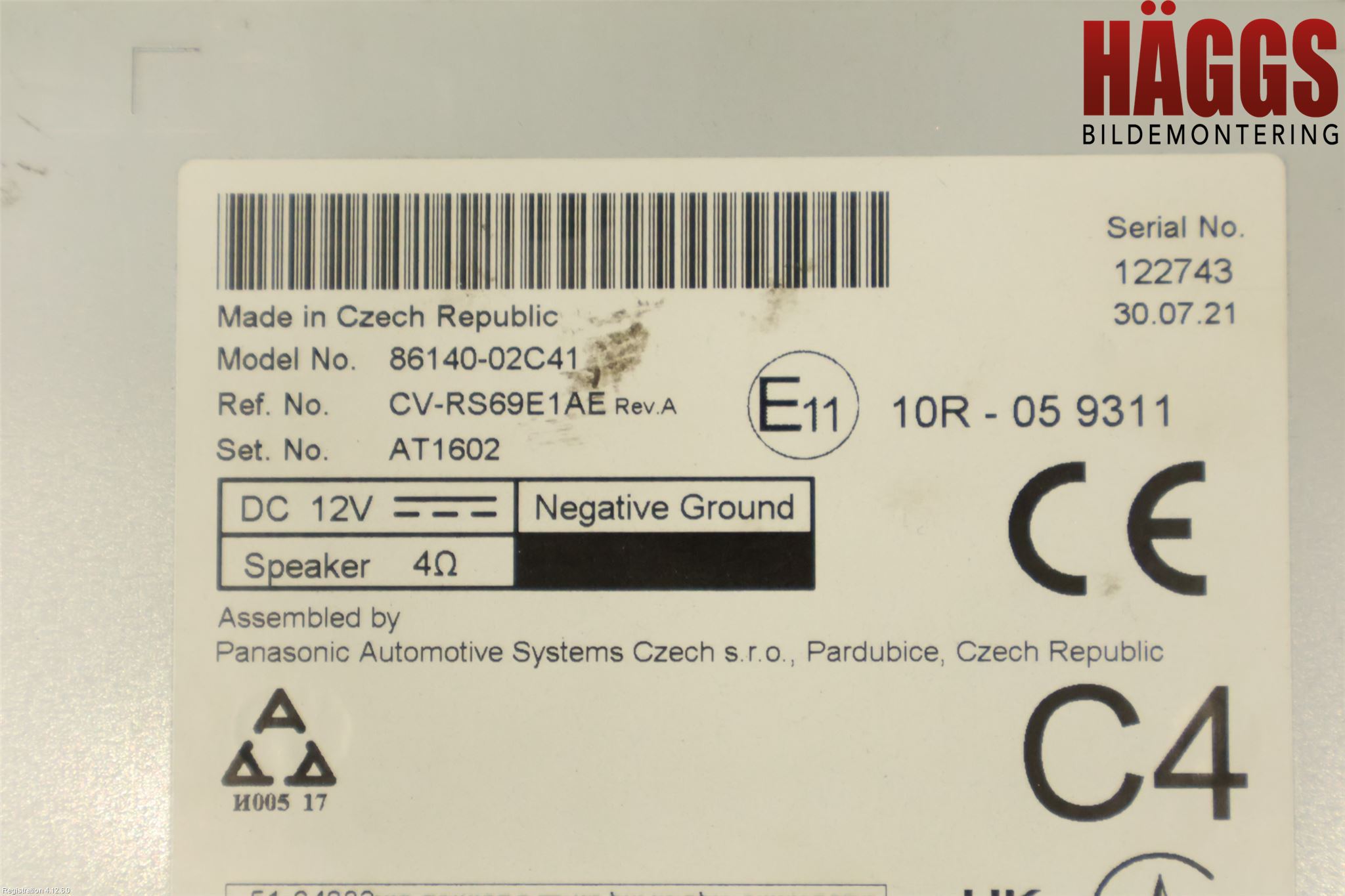 Toyota COROLLA 19- Cd Radio - Multimediapanel