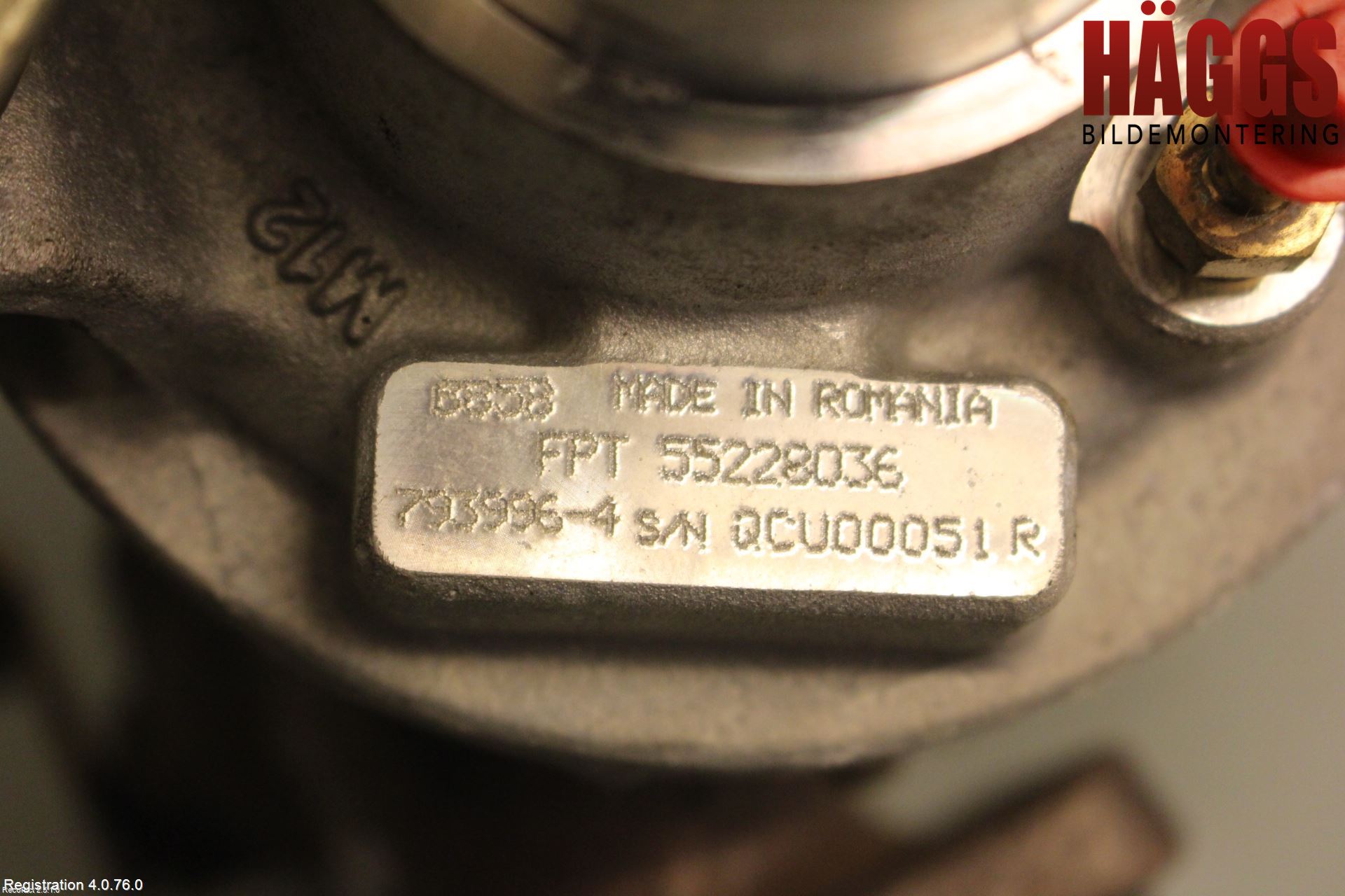 Alfa Mi.To 09-17 Turboaggregat