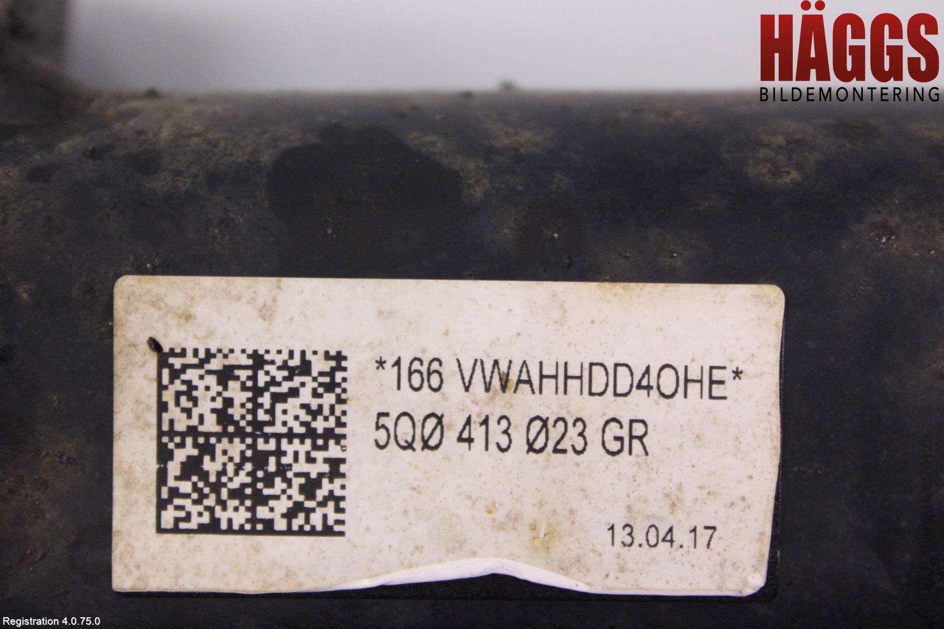 Volkswagen VW GOLF / E-GOLF VII 13-20 Fjäderben Fram Vänster