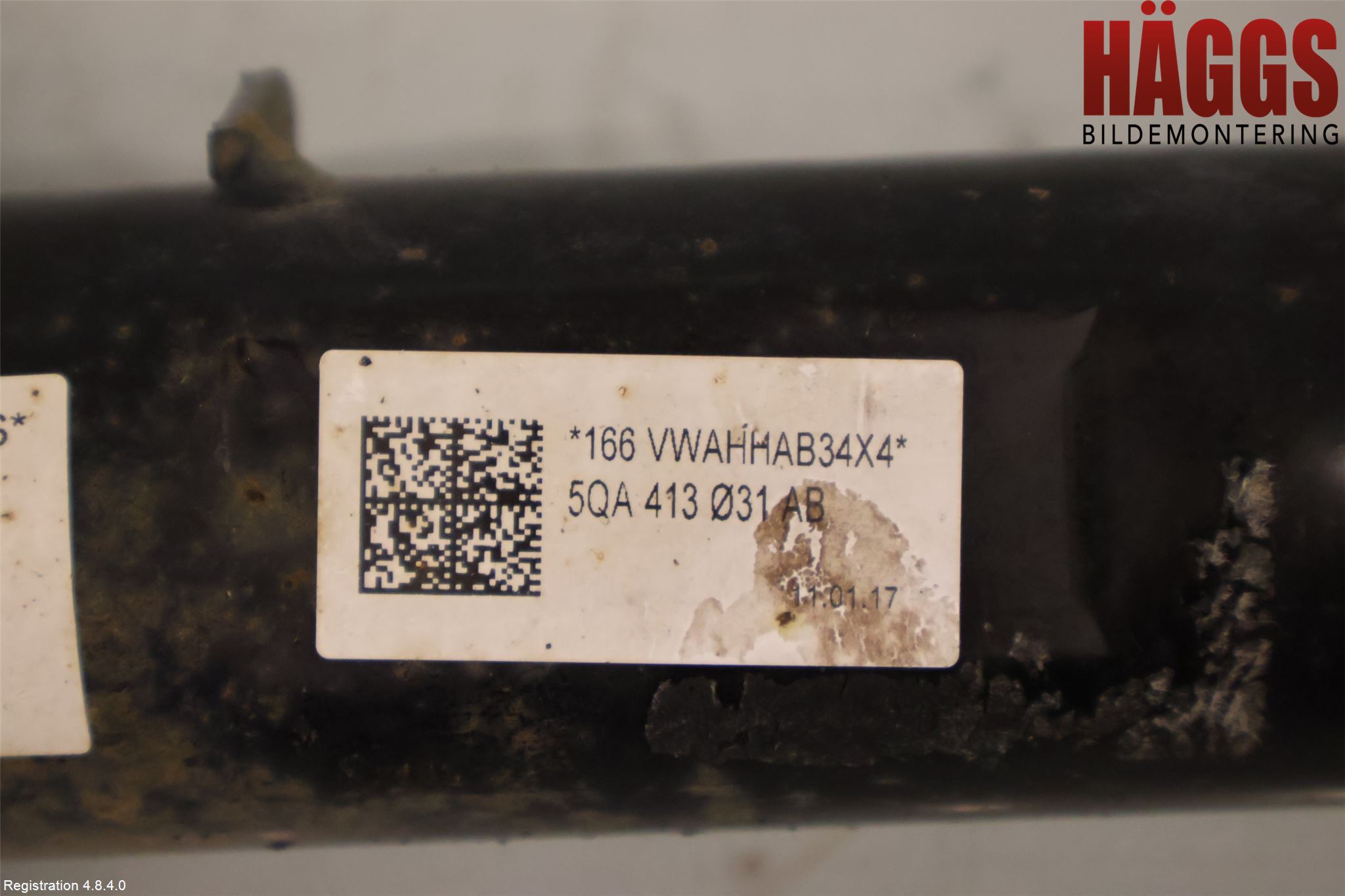Volkswagen VW TOURAN 16- Fjäderben Fram Höger