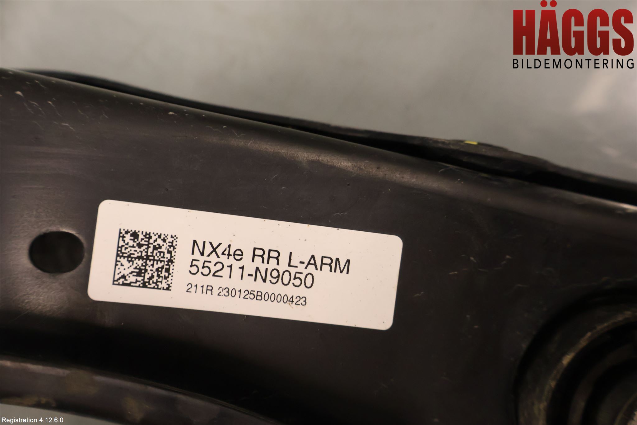 Hyundai TUCSON 05- Bärarm Bak Höger